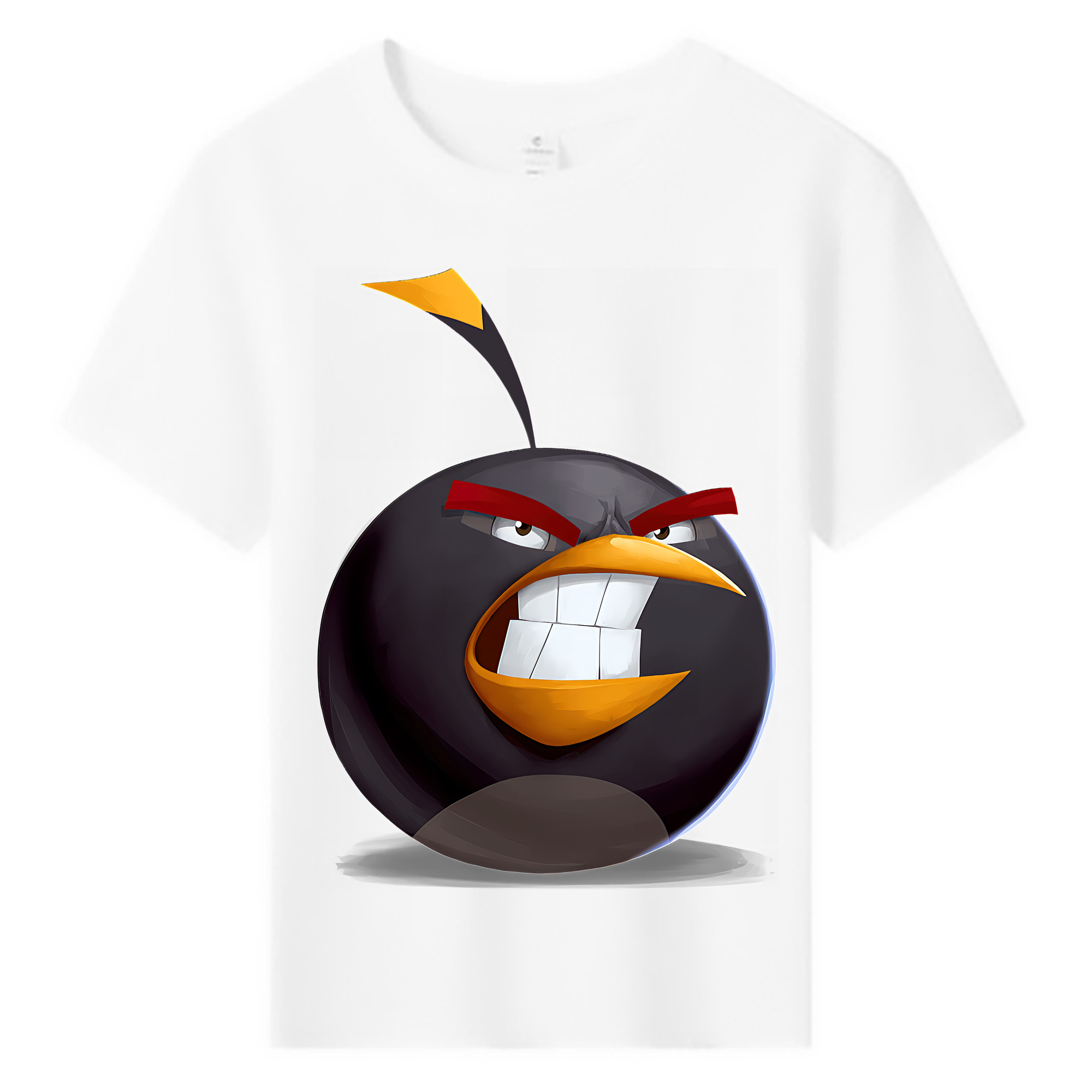 （画像用） Angry Birds アングリーバード 綿100％キッズTシャツ（フロントプリント）