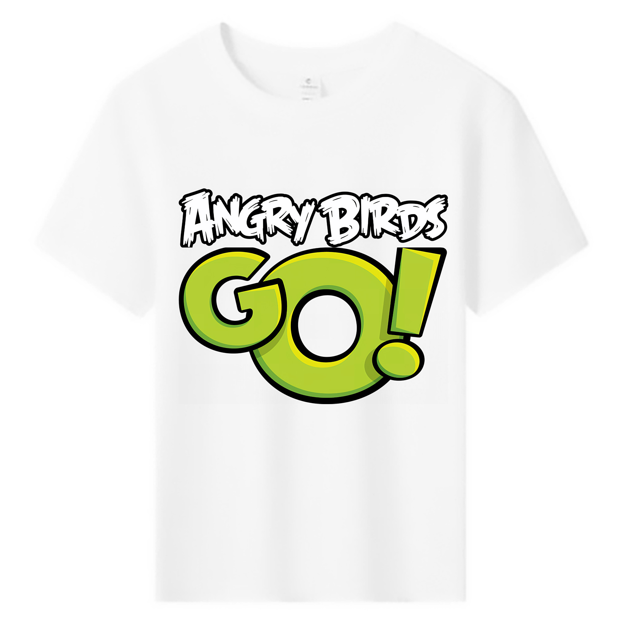（画像用） Angry Birds アングリーバード 綿100％キッズTシャツ（フロントプリント）