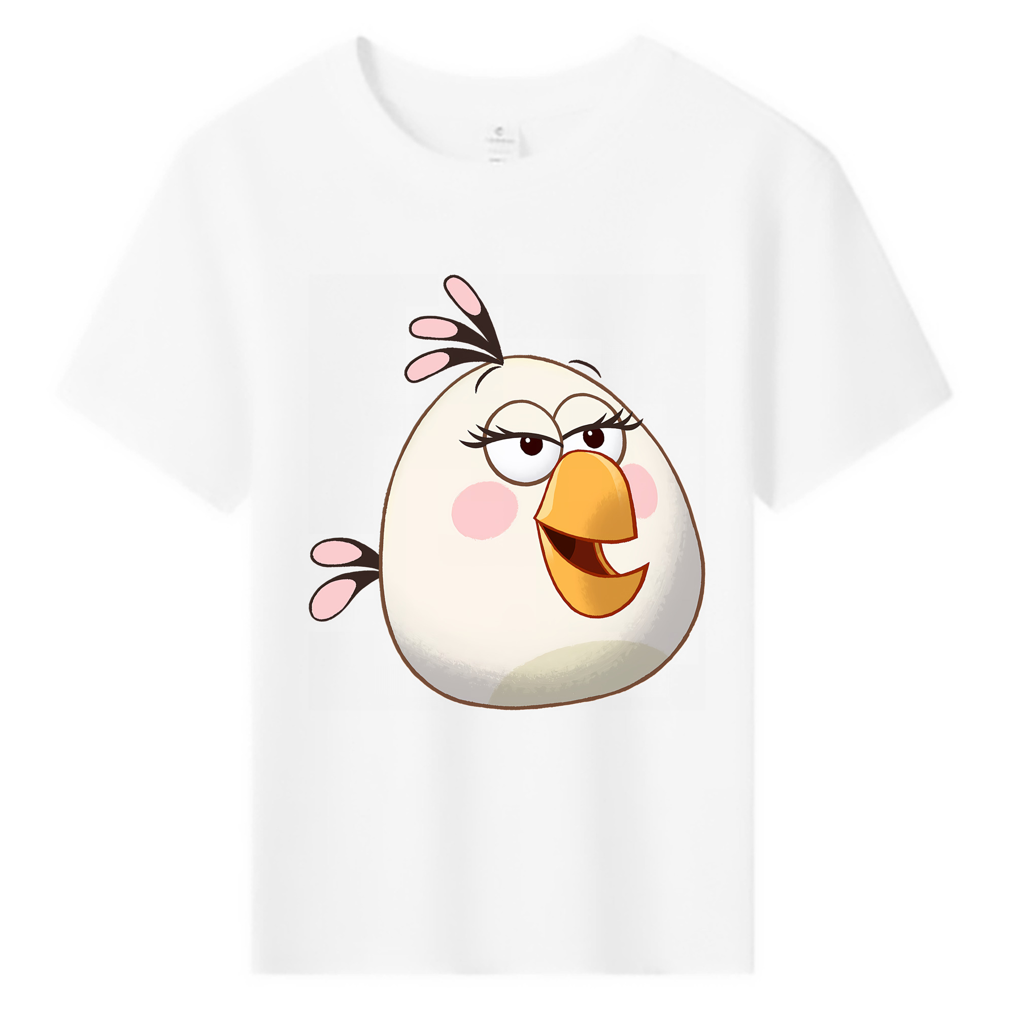 （画像用） Angry Birds アングリーバード 綿100％キッズTシャツ（フロントプリント）