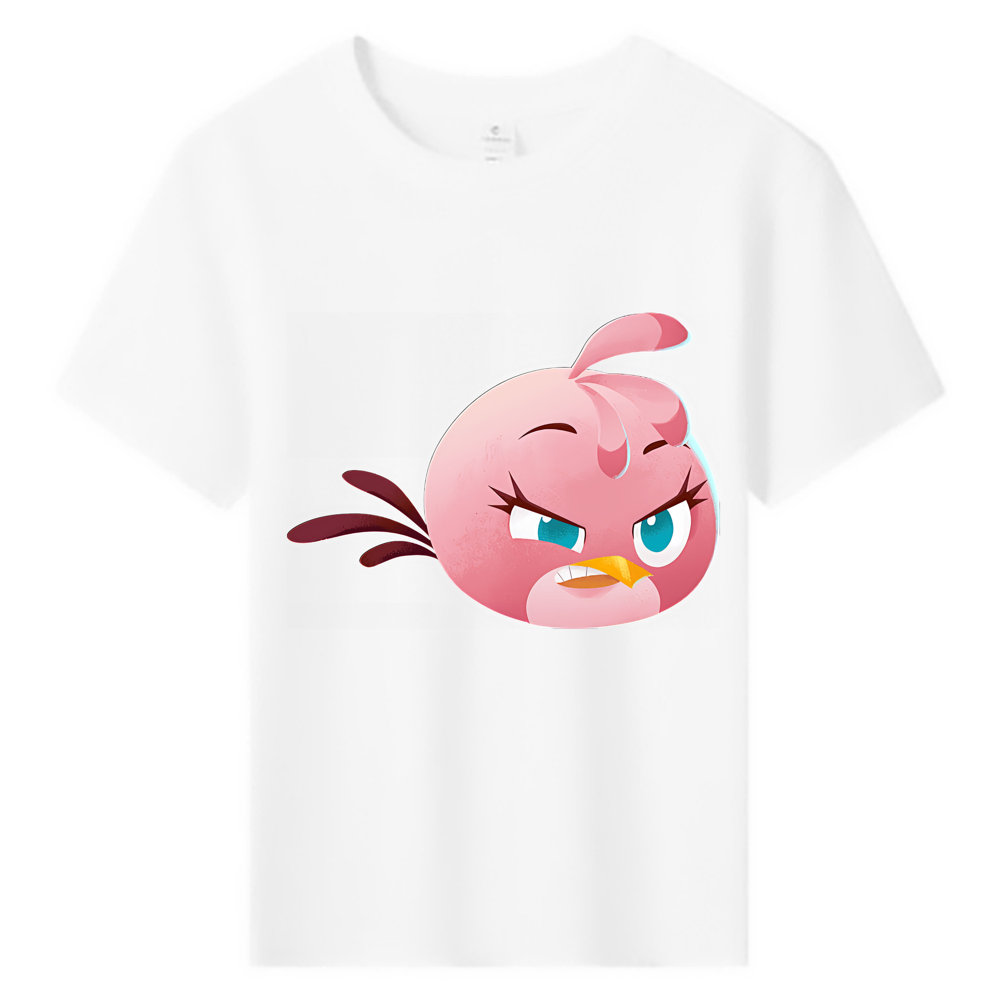 （画像用） Angry Birds アングリーバード 綿100％キッズTシャツ（フロントプリント）
