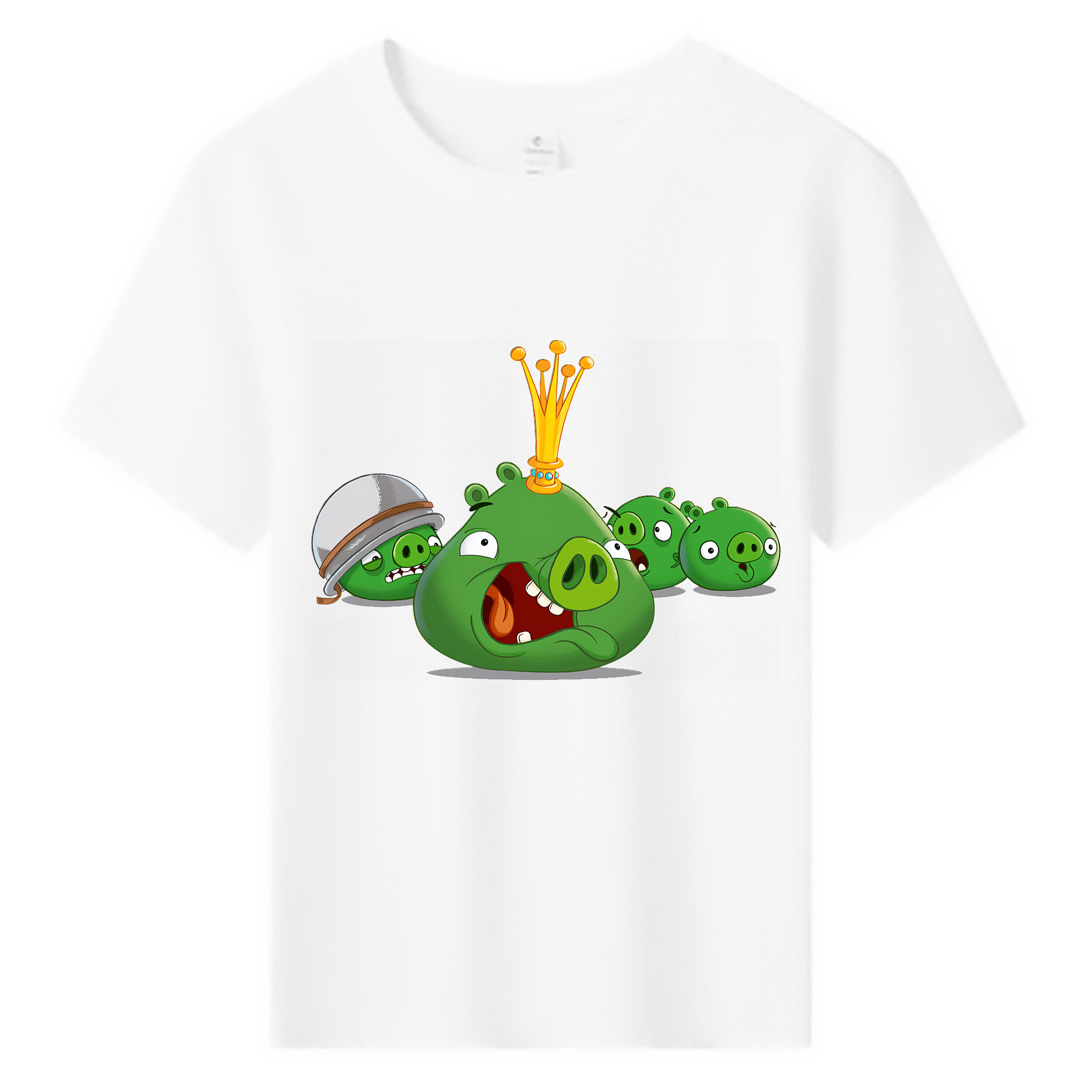 （画像用） Angry Birds アングリーバード 綿100％キッズTシャツ（フロントプリント）