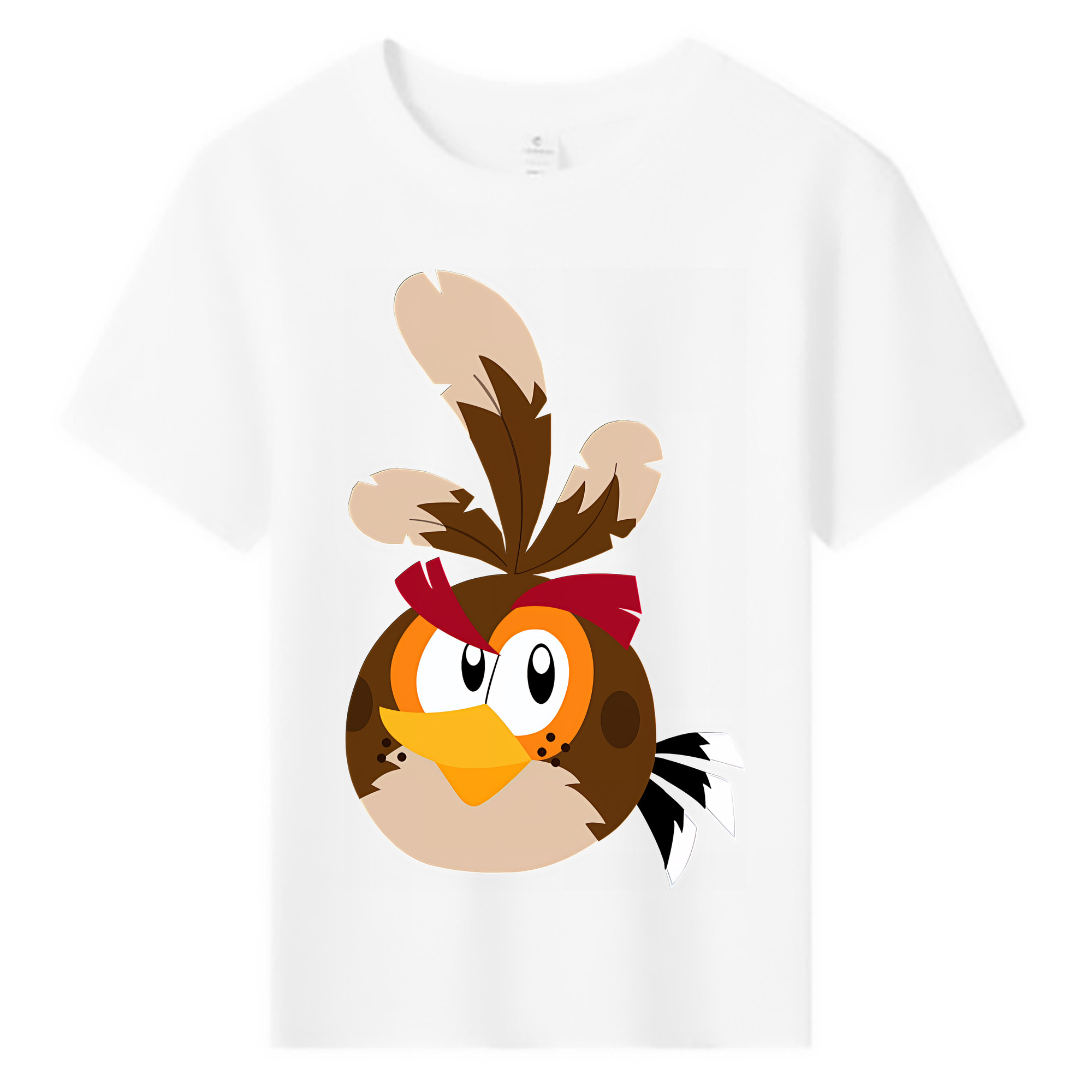 （画像用） Angry Birds アングリーバード 綿100％キッズTシャツ（フロントプリント）