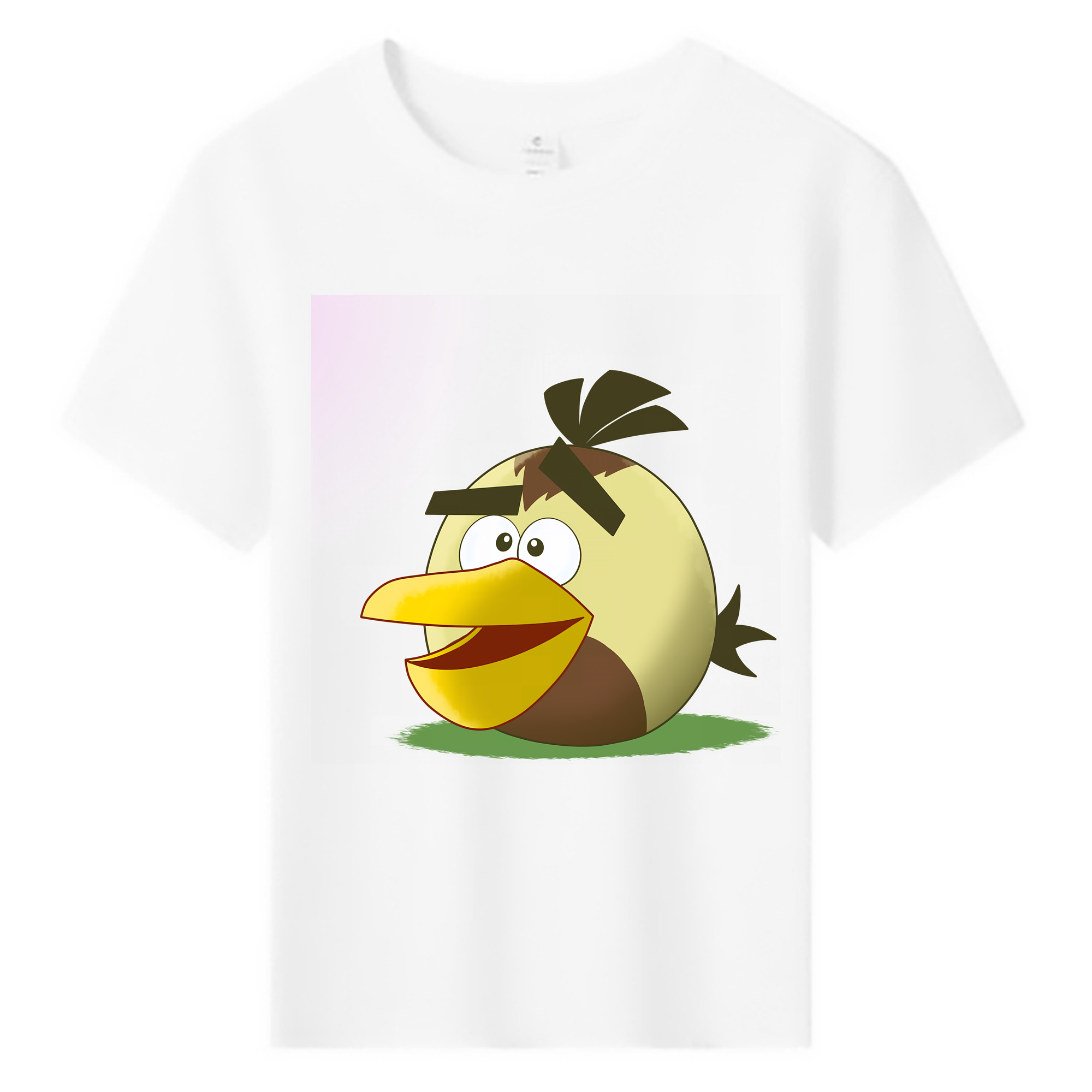 （画像用） Angry Birds アングリーバード 綿100％キッズTシャツ（フロントプリント）