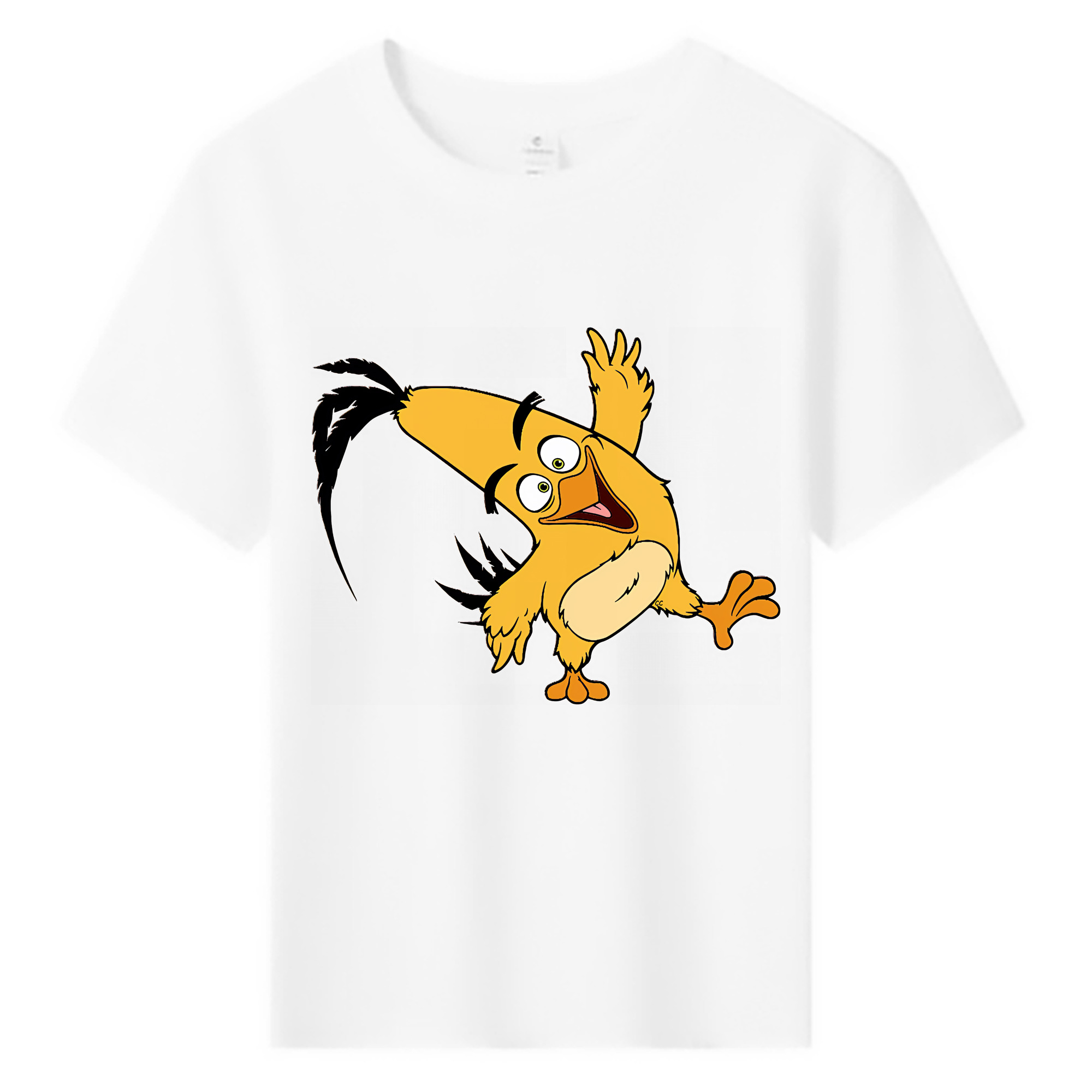 （画像用） Angry Birds アングリーバード 綿100％キッズTシャツ（フロントプリント）