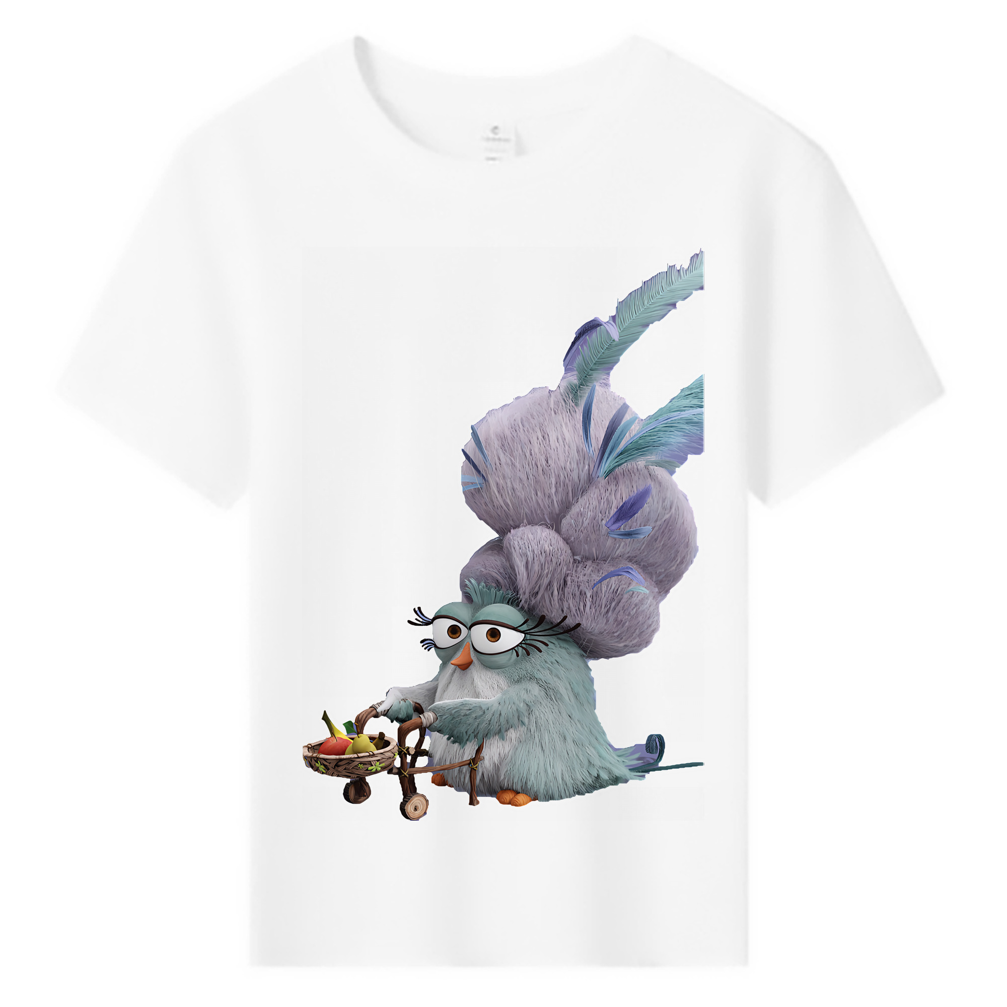 （画像用） Angry Birds アングリーバード 綿100％キッズTシャツ（フロントプリント）