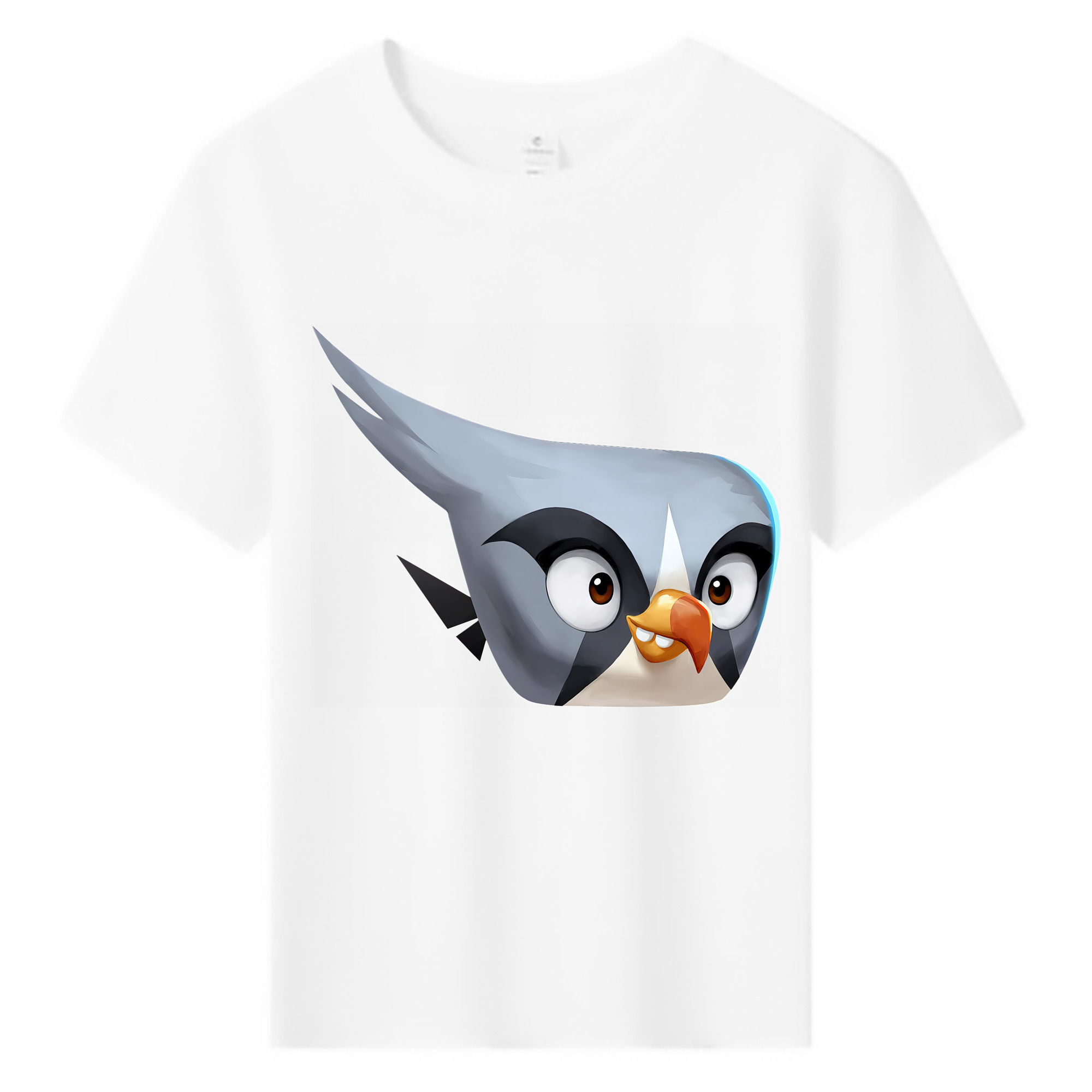 （画像用） Angry Birds アングリーバード 綿100％キッズTシャツ（フロントプリント）
