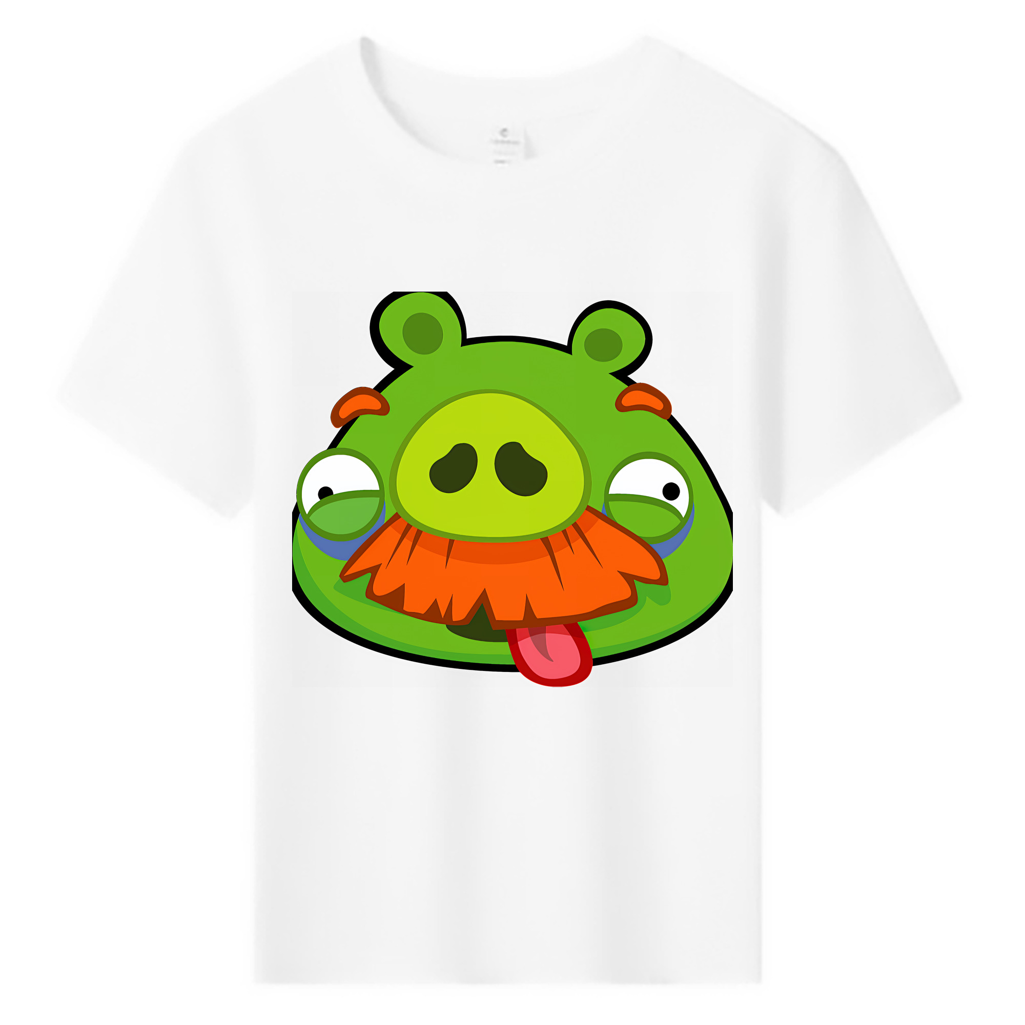 （画像用） Angry Birds アングリーバード 綿100％キッズTシャツ（フロントプリント）