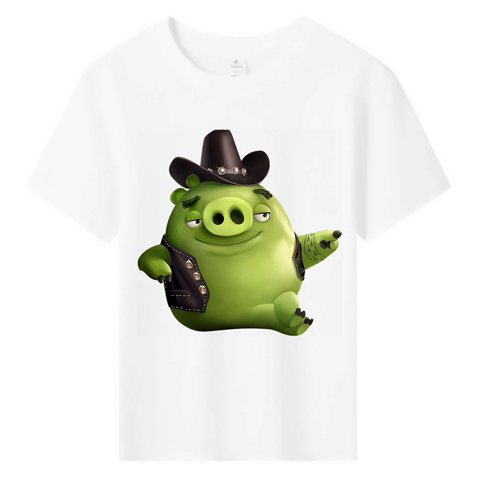 （画像用） Angry Birds アングリーバード 綿100％キッズTシャツ（フロントプリント）