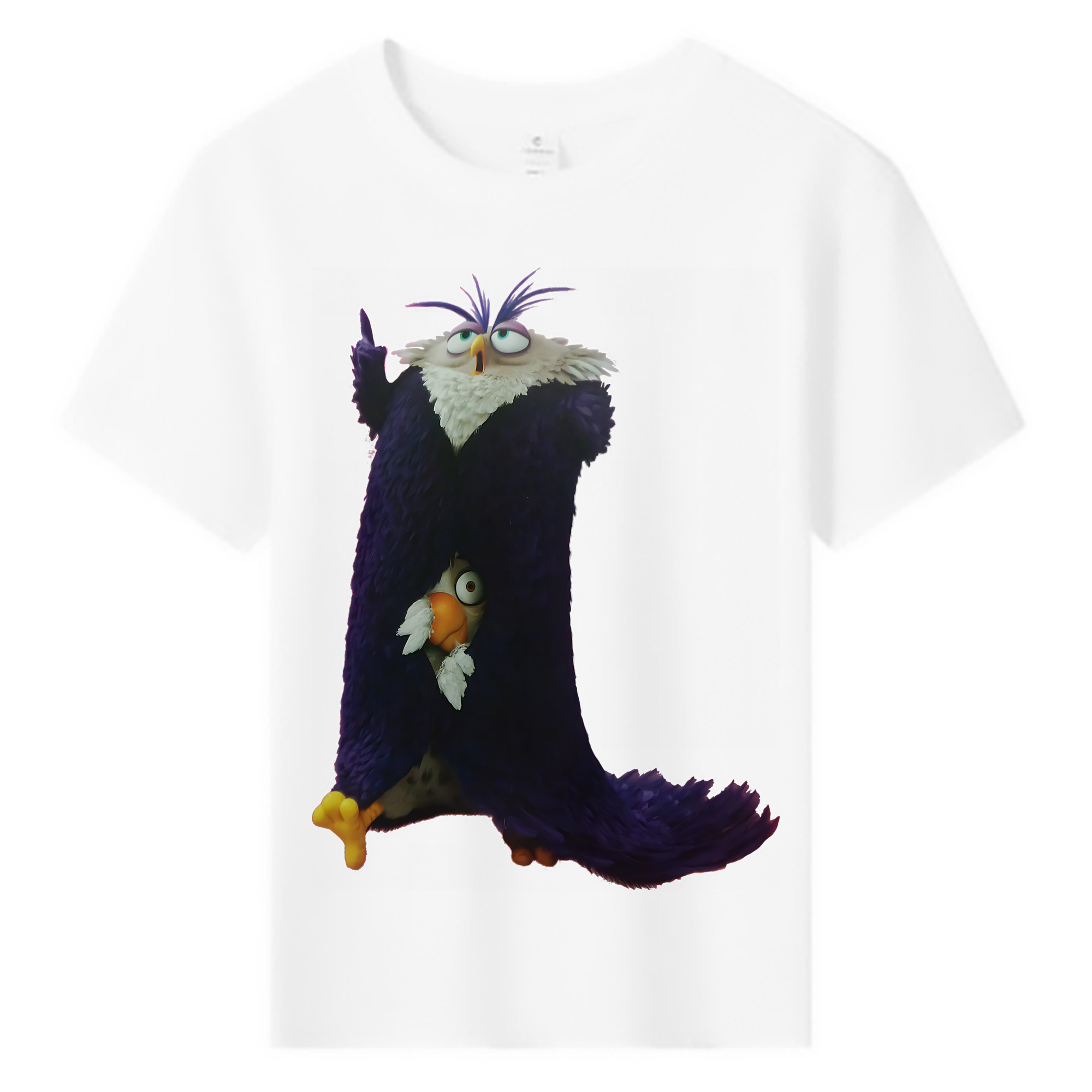 （画像用） Angry Birds アングリーバード 綿100％キッズTシャツ（フロントプリント）