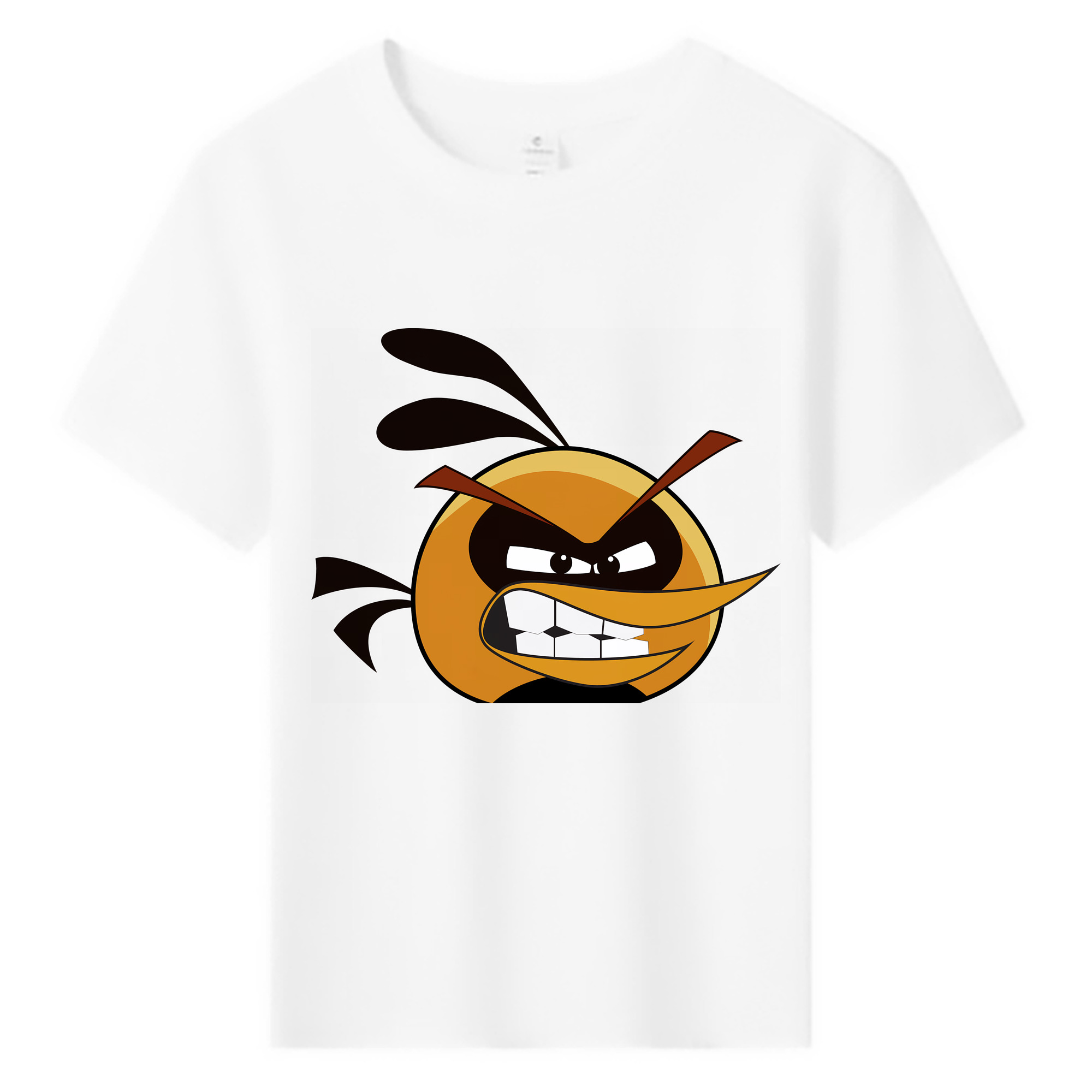 （画像用） Angry Birds アングリーバード 綿100％キッズTシャツ（フロントプリント）