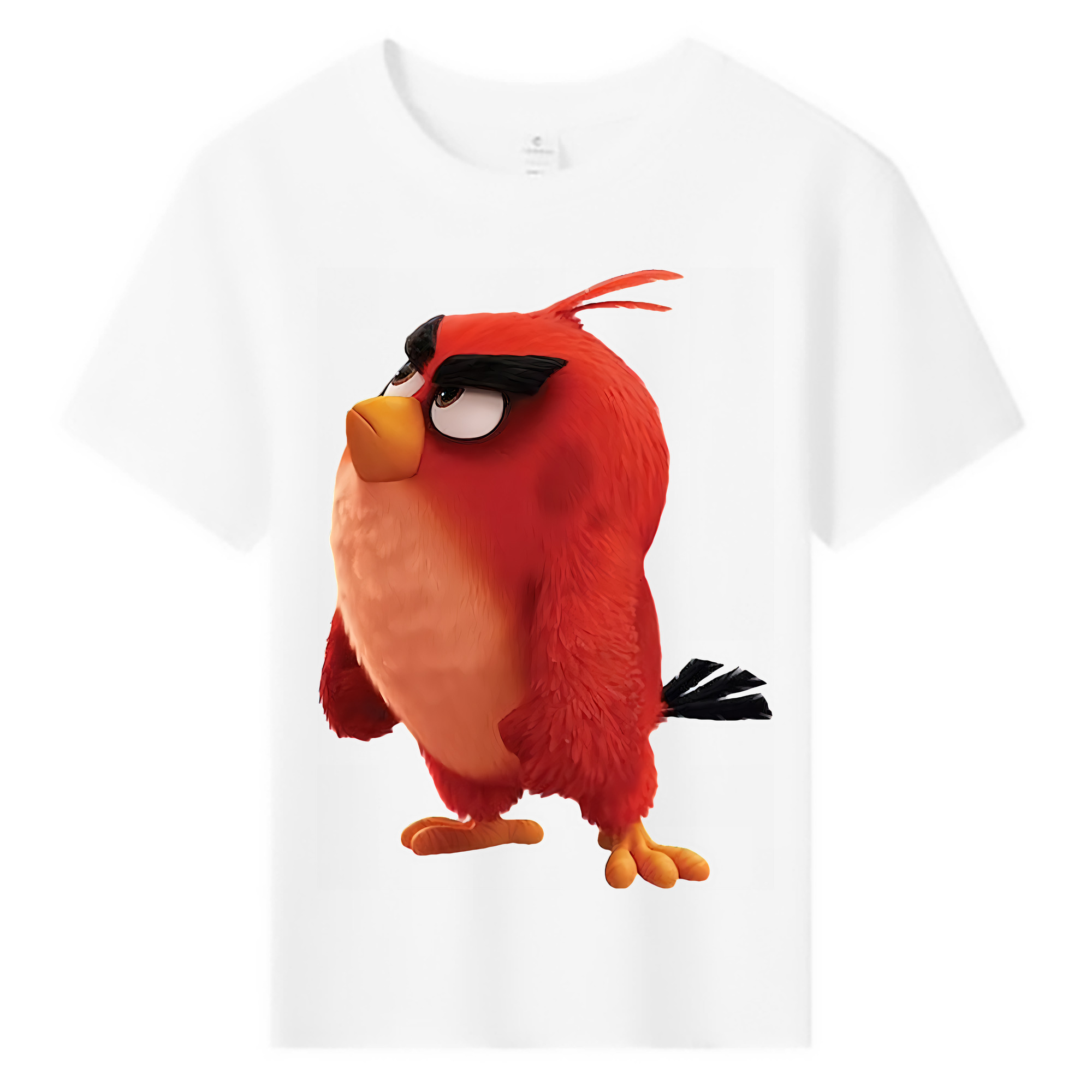 （画像用） Angry Birds アングリーバード 綿100％キッズTシャツ（フロントプリント）