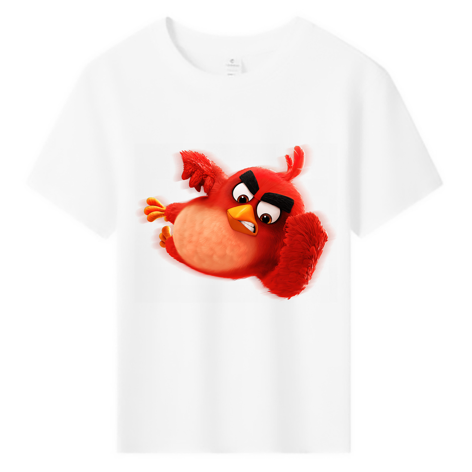 （画像用） Angry Birds アングリーバード 綿100％キッズTシャツ（フロントプリント）