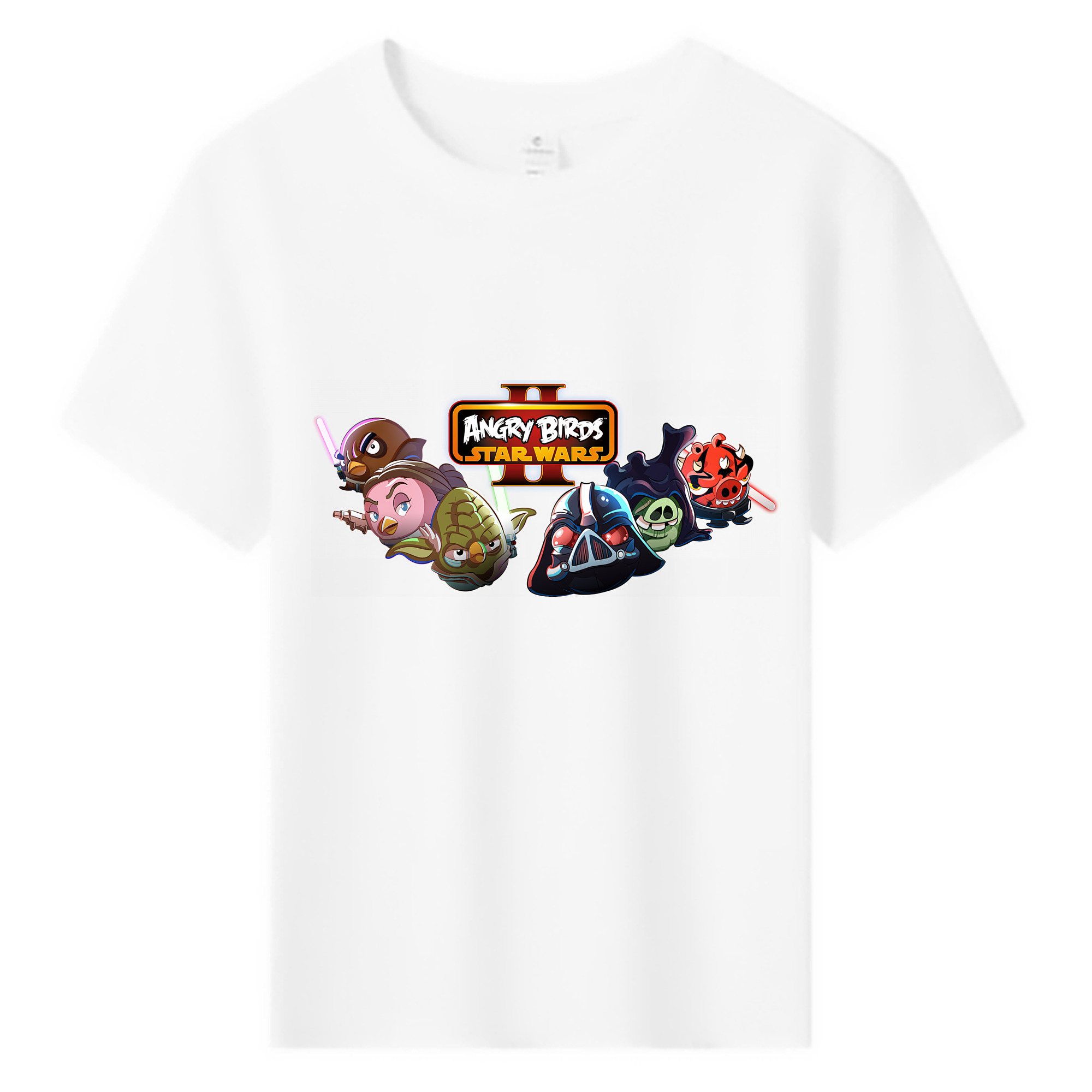 （画像用） Angry Birds アングリーバード 綿100％キッズTシャツ（フロントプリント）