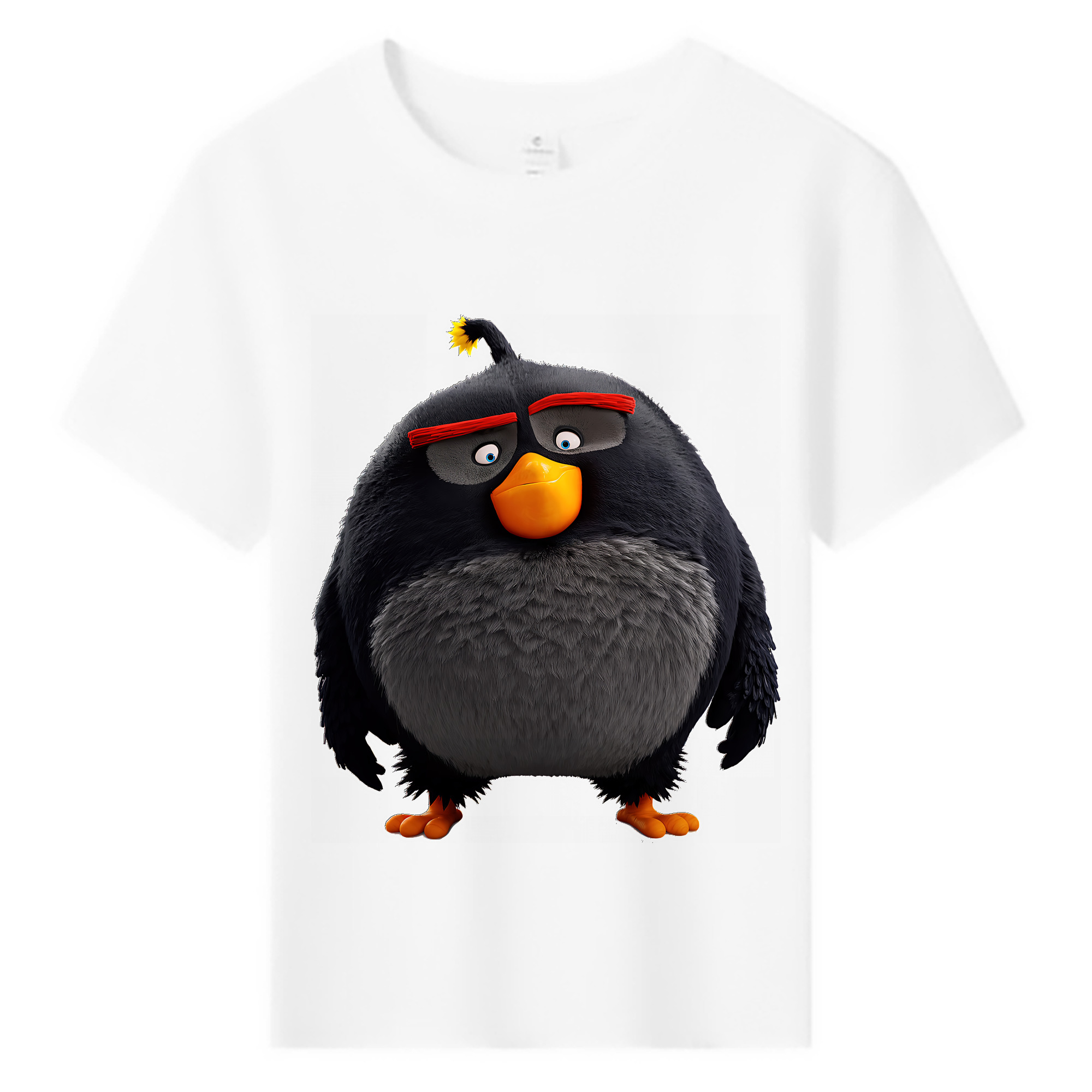 （画像用） Angry Birds アングリーバード 綿100％キッズTシャツ（フロントプリント）
