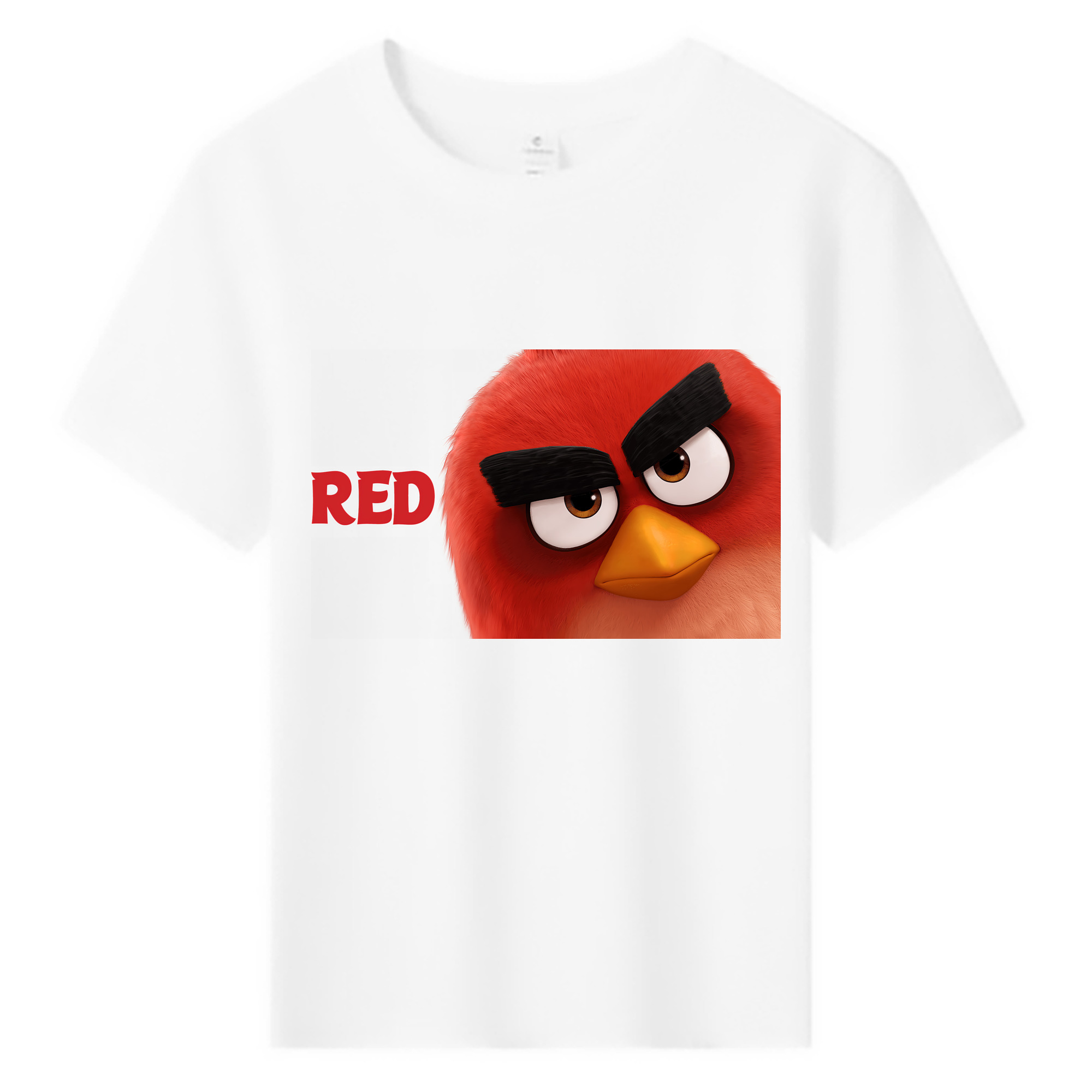 （画像用） Angry Birds アングリーバード 綿100％キッズTシャツ（フロントプリント）