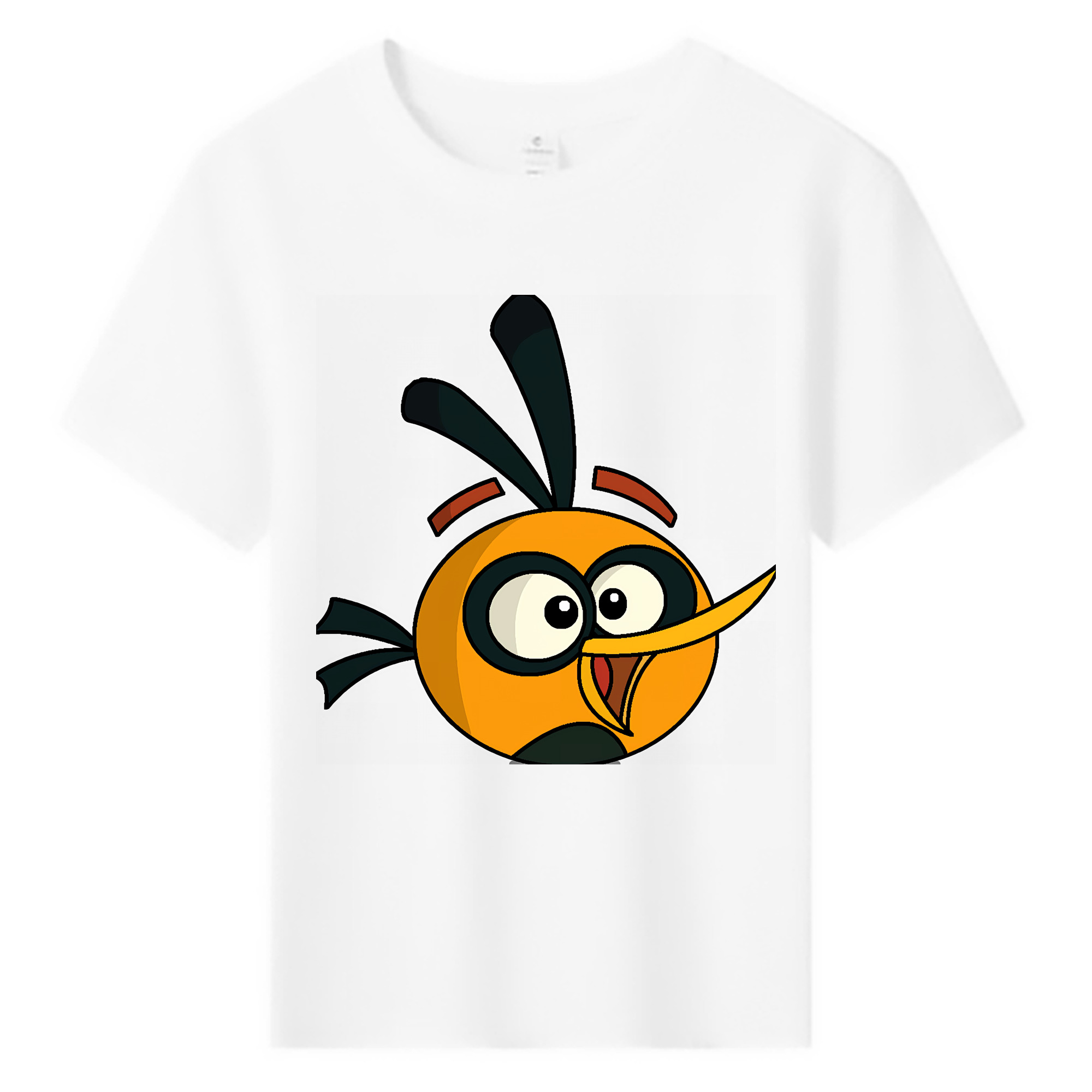 （画像用） Angry Birds アングリーバード 綿100％キッズTシャツ（フロントプリント）