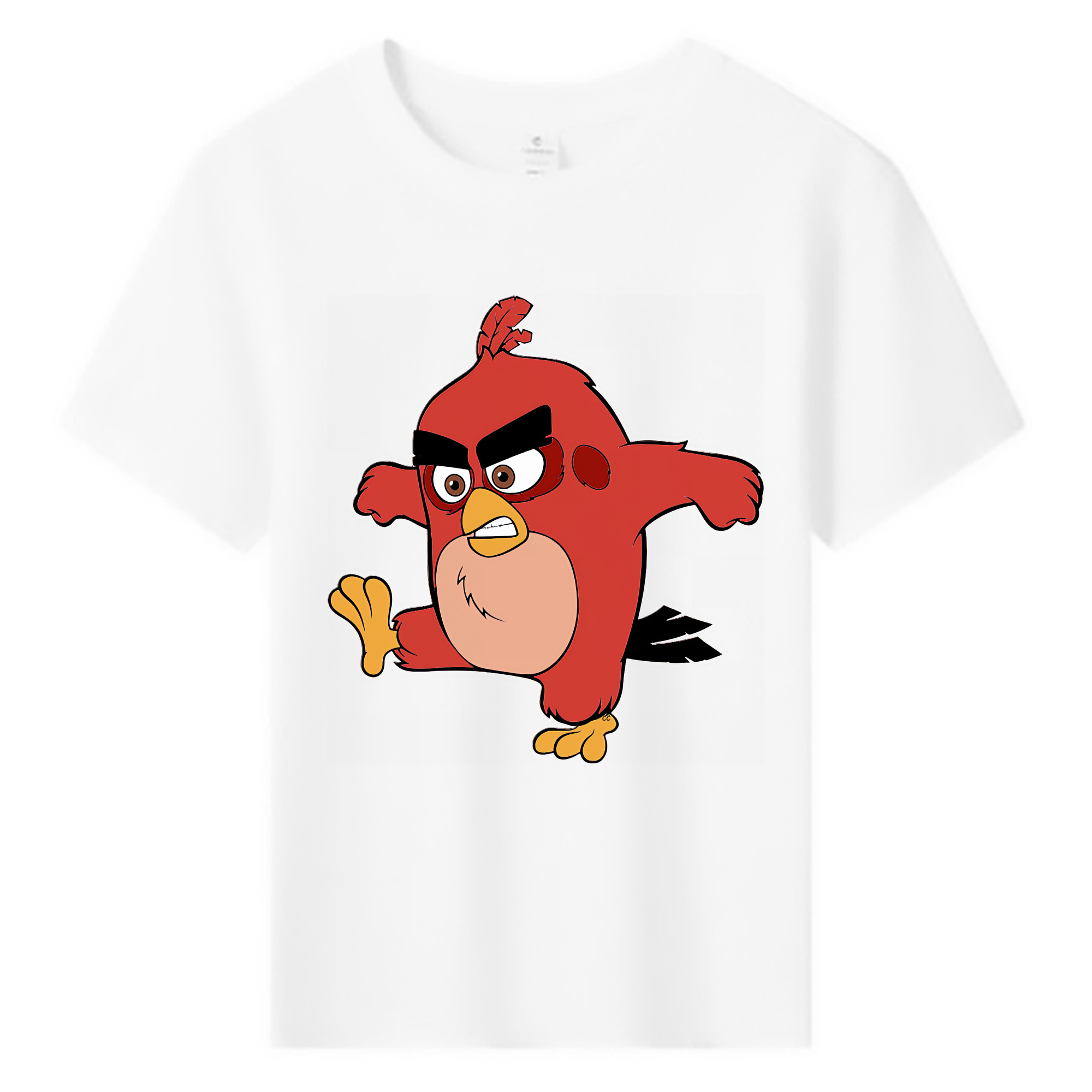 （画像用） Angry Birds アングリーバード 綿100％キッズTシャツ（フロントプリント）