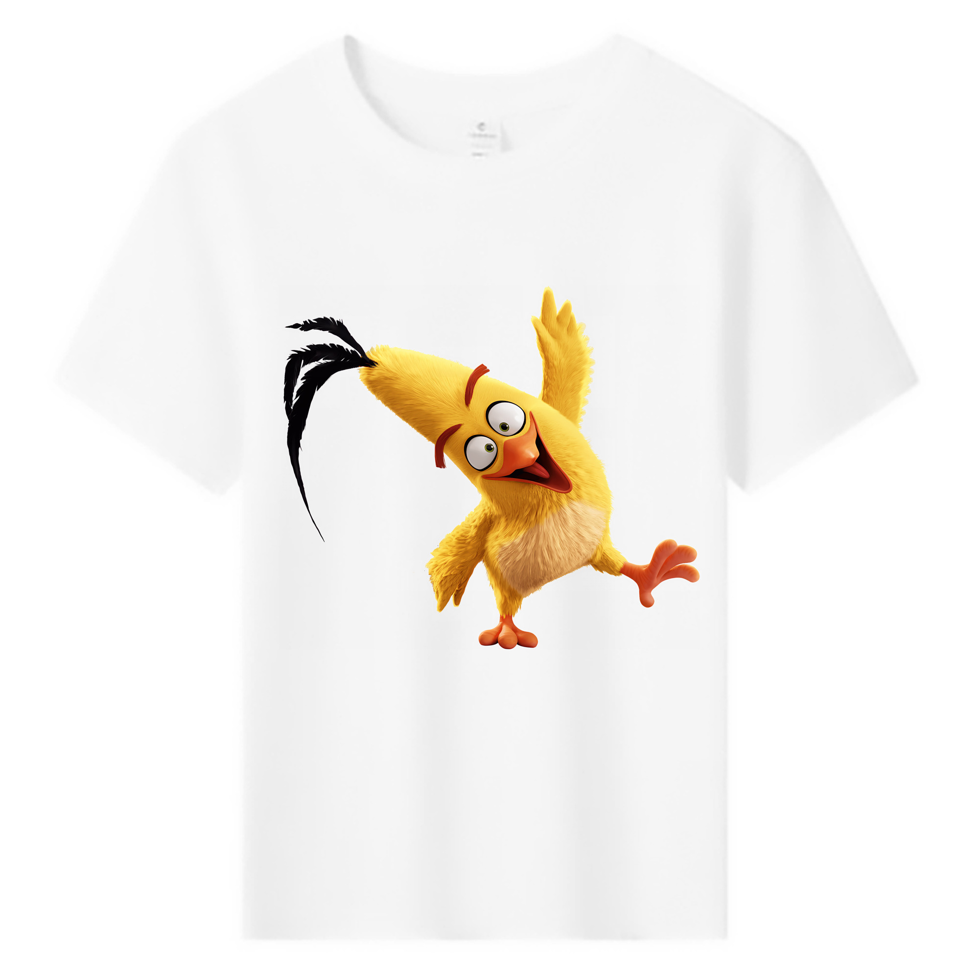 （画像用） Angry Birds アングリーバード 綿100％キッズTシャツ（フロントプリント）