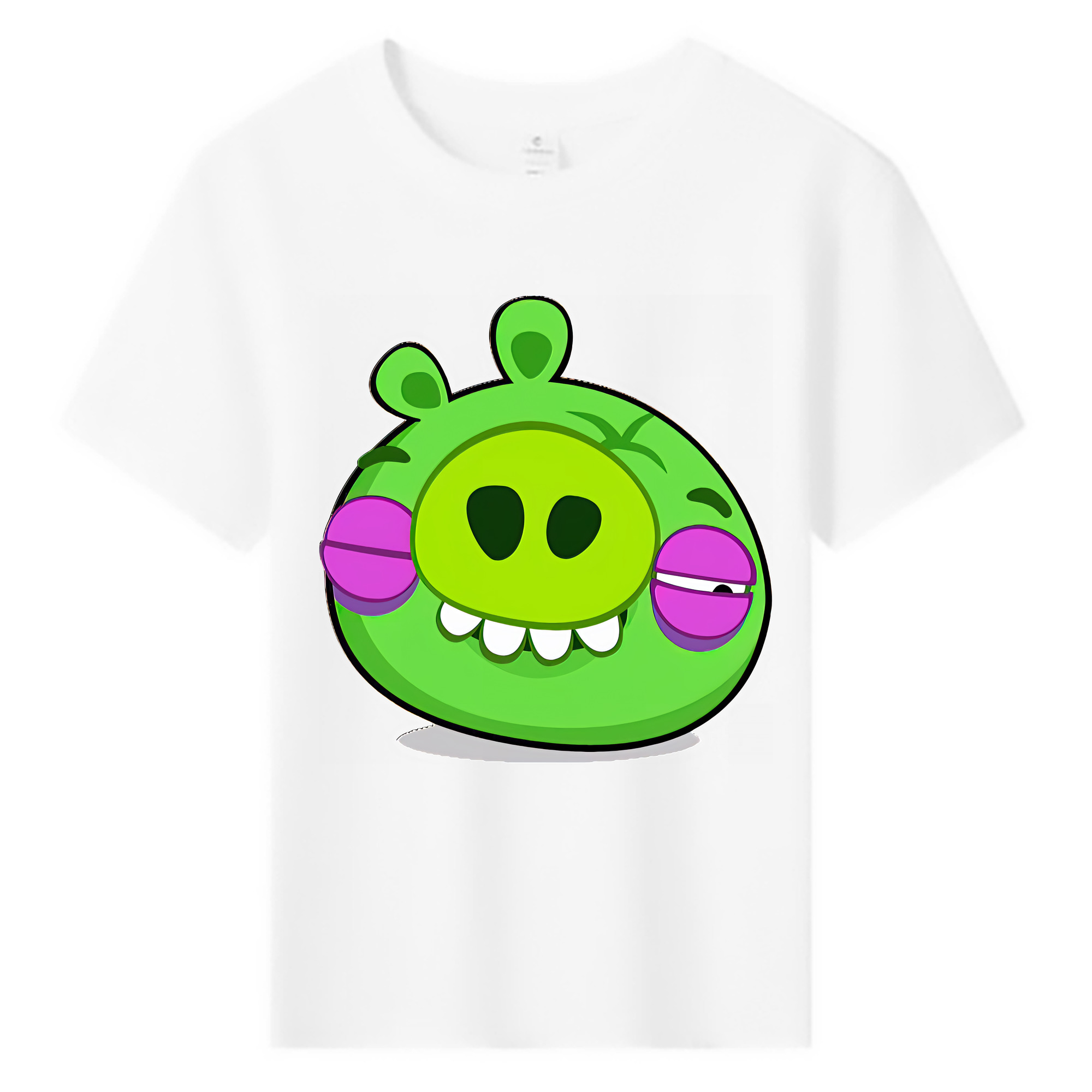 （画像用） Angry Birds アングリーバード 綿100％キッズTシャツ（フロントプリント）