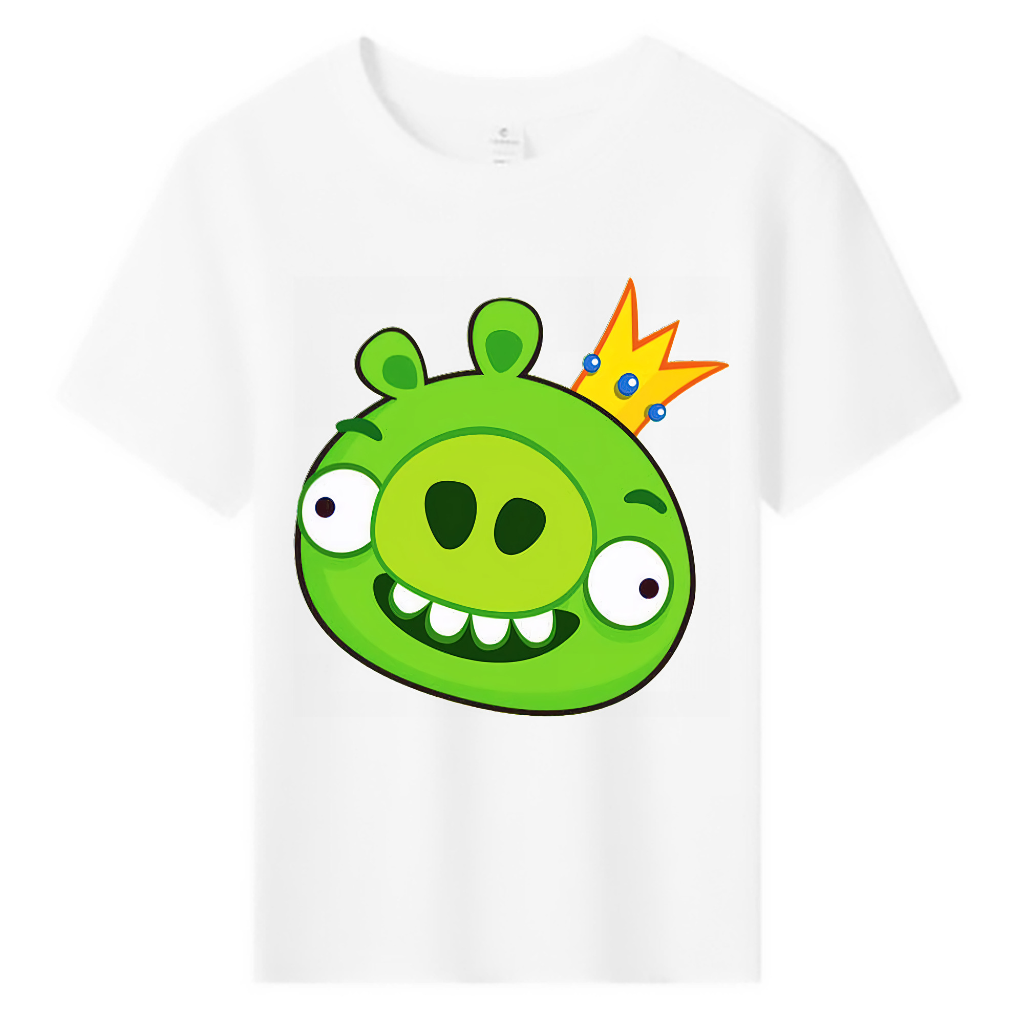 （画像用） Angry Birds アングリーバード 綿100％キッズTシャツ（フロントプリント）