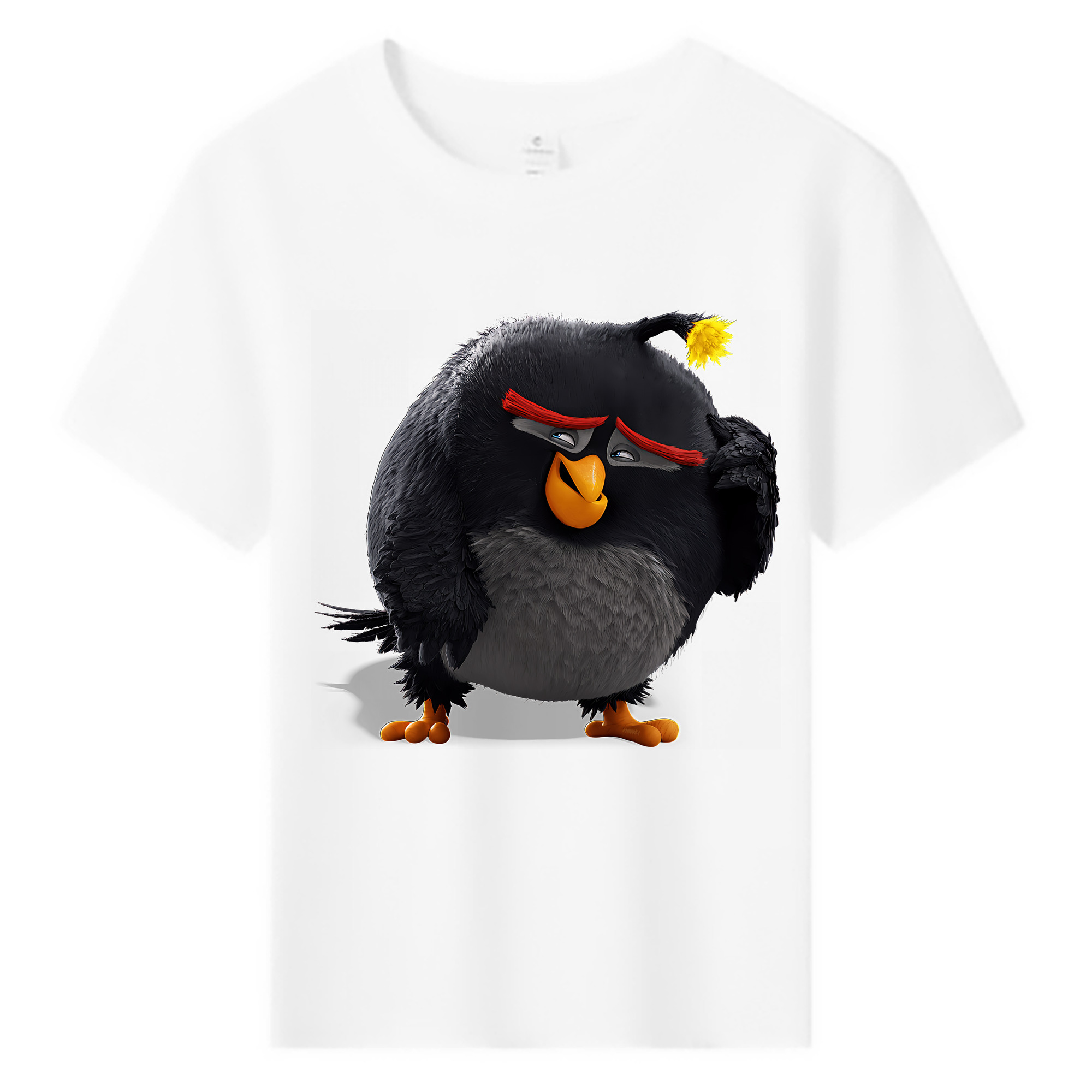 （画像用） Angry Birds アングリーバード 綿100％キッズTシャツ（フロントプリント）