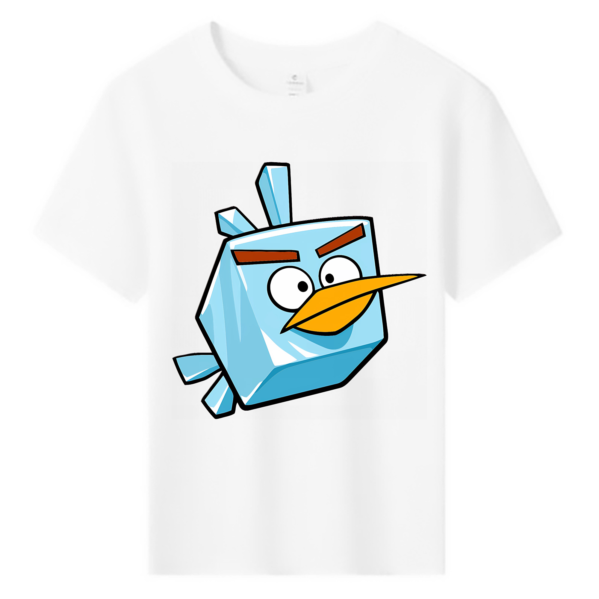 （画像用） Angry Birds アングリーバード 綿100％キッズTシャツ（フロントプリント）