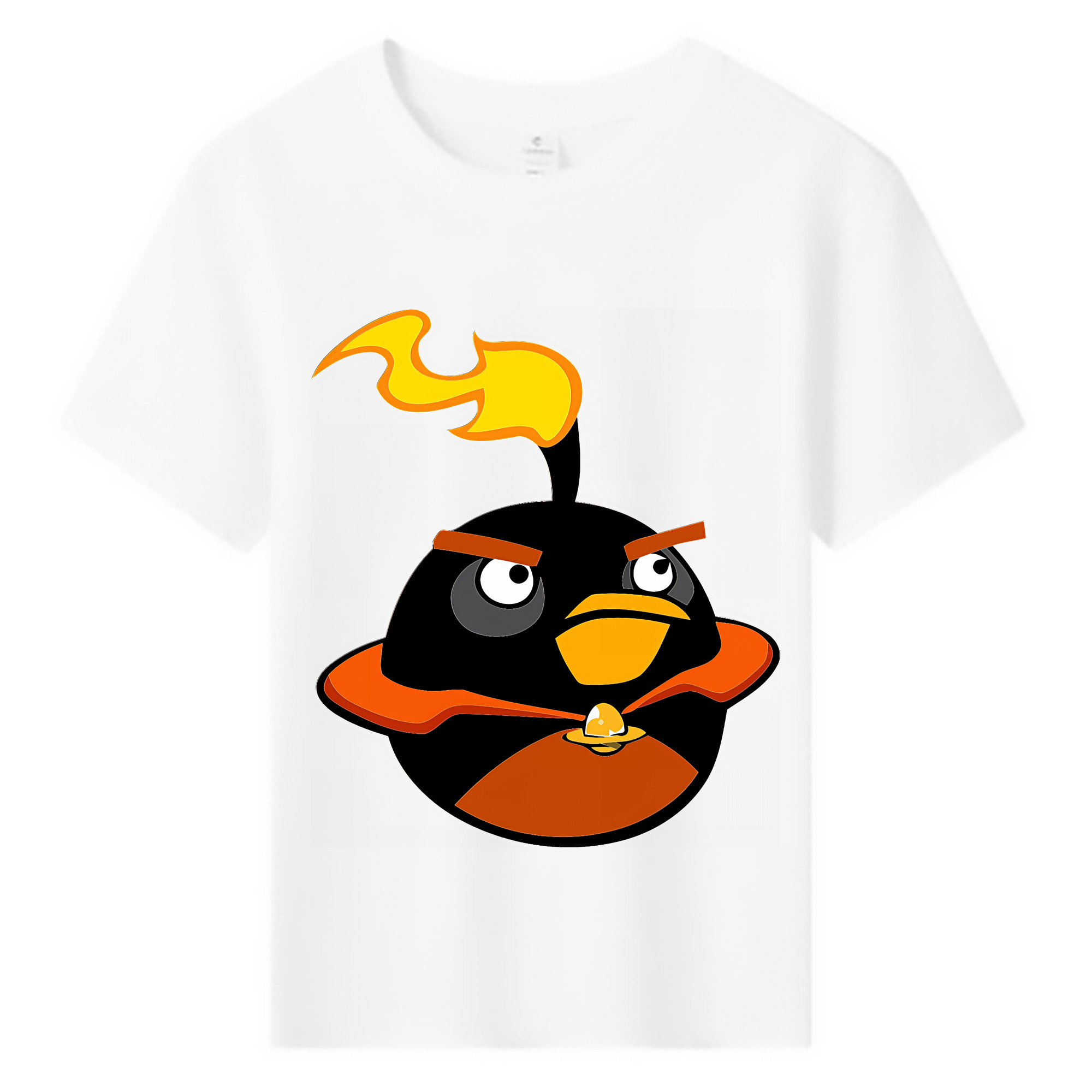 （画像用） Angry Birds アングリーバード 綿100％キッズTシャツ（フロントプリント）