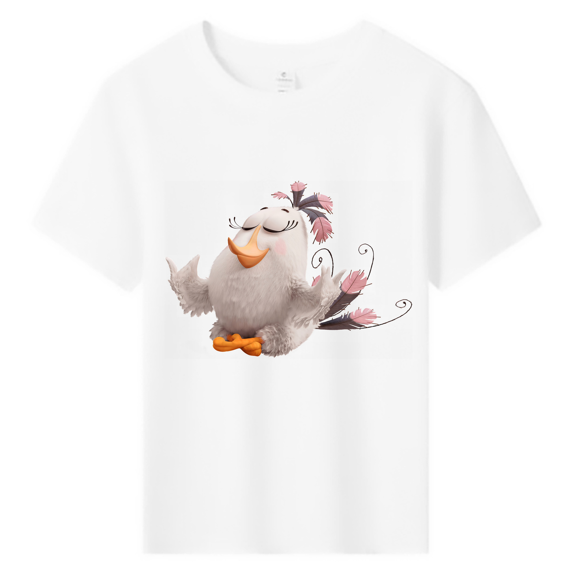 （画像用） Angry Birds アングリーバード 綿100％キッズTシャツ（フロントプリント）