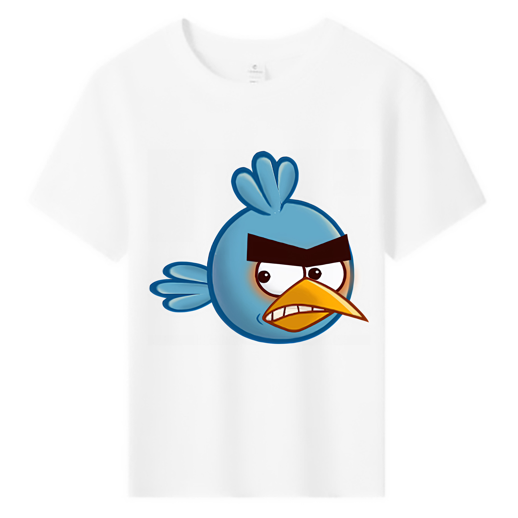 （画像用） Angry Birds アングリーバード 綿100％キッズTシャツ（フロントプリント）