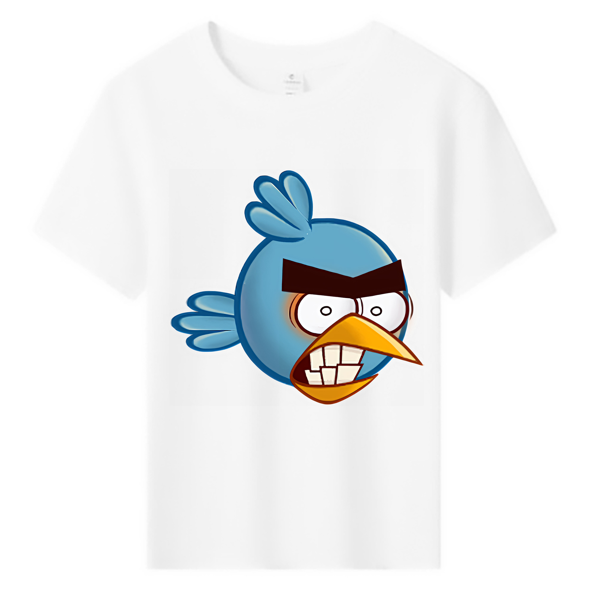 （画像用） Angry Birds アングリーバード 綿100％キッズTシャツ（フロントプリント）