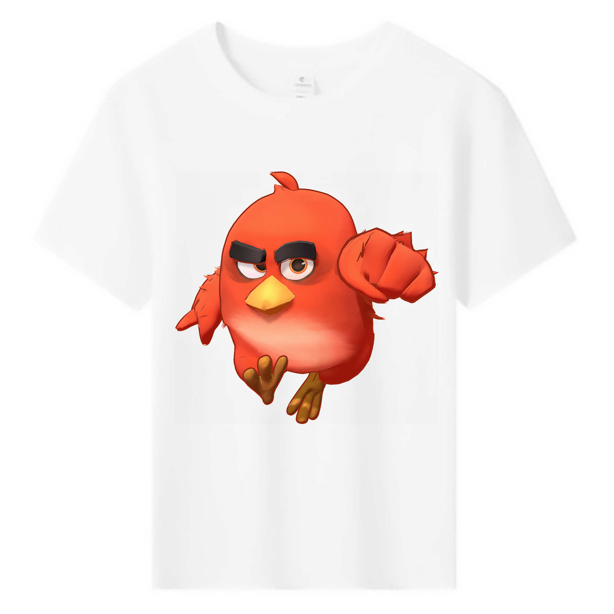 （画像用） Angry Birds アングリーバード 綿100％キッズTシャツ（フロントプリント）