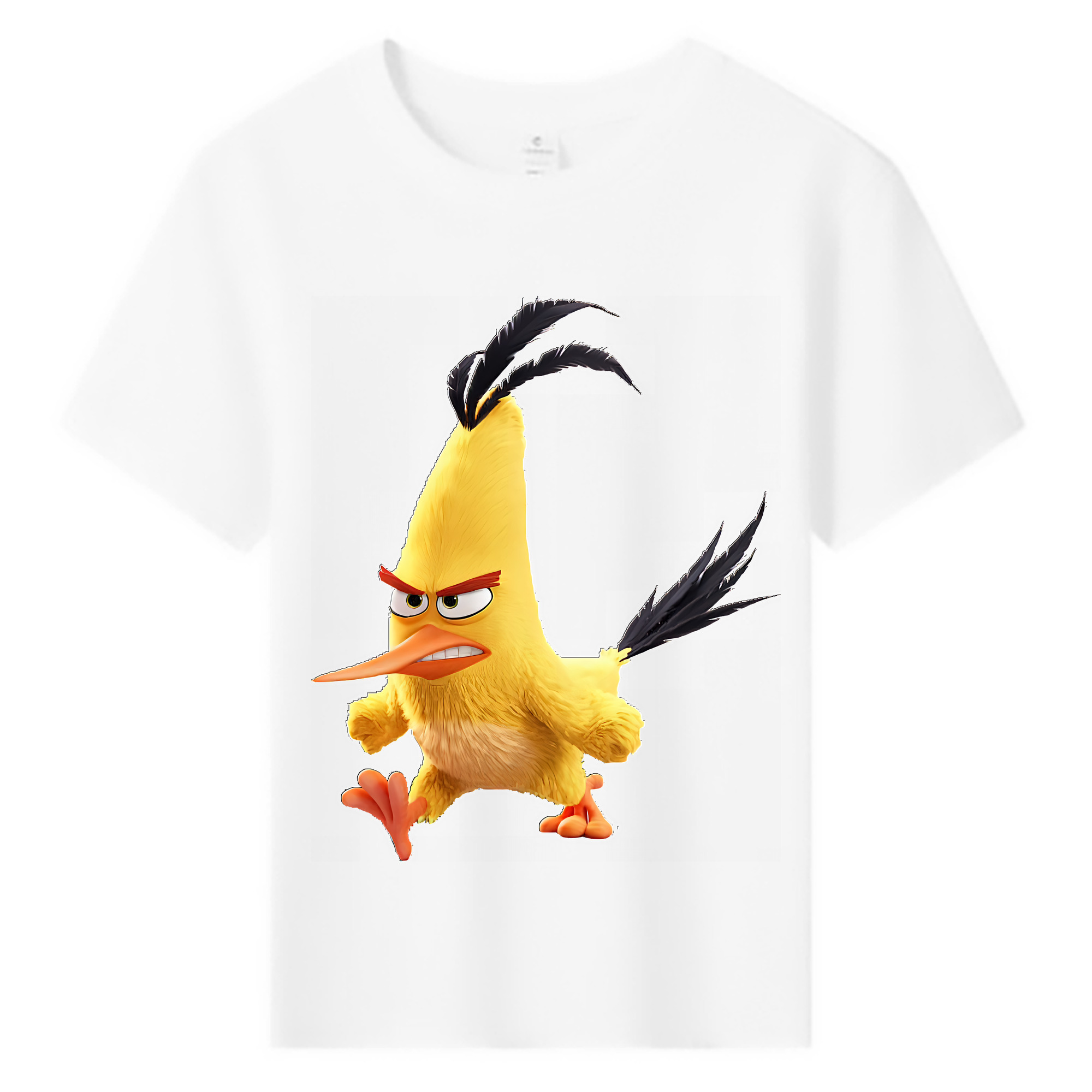 （画像用） Angry Birds アングリーバード 綿100％キッズTシャツ（フロントプリント）