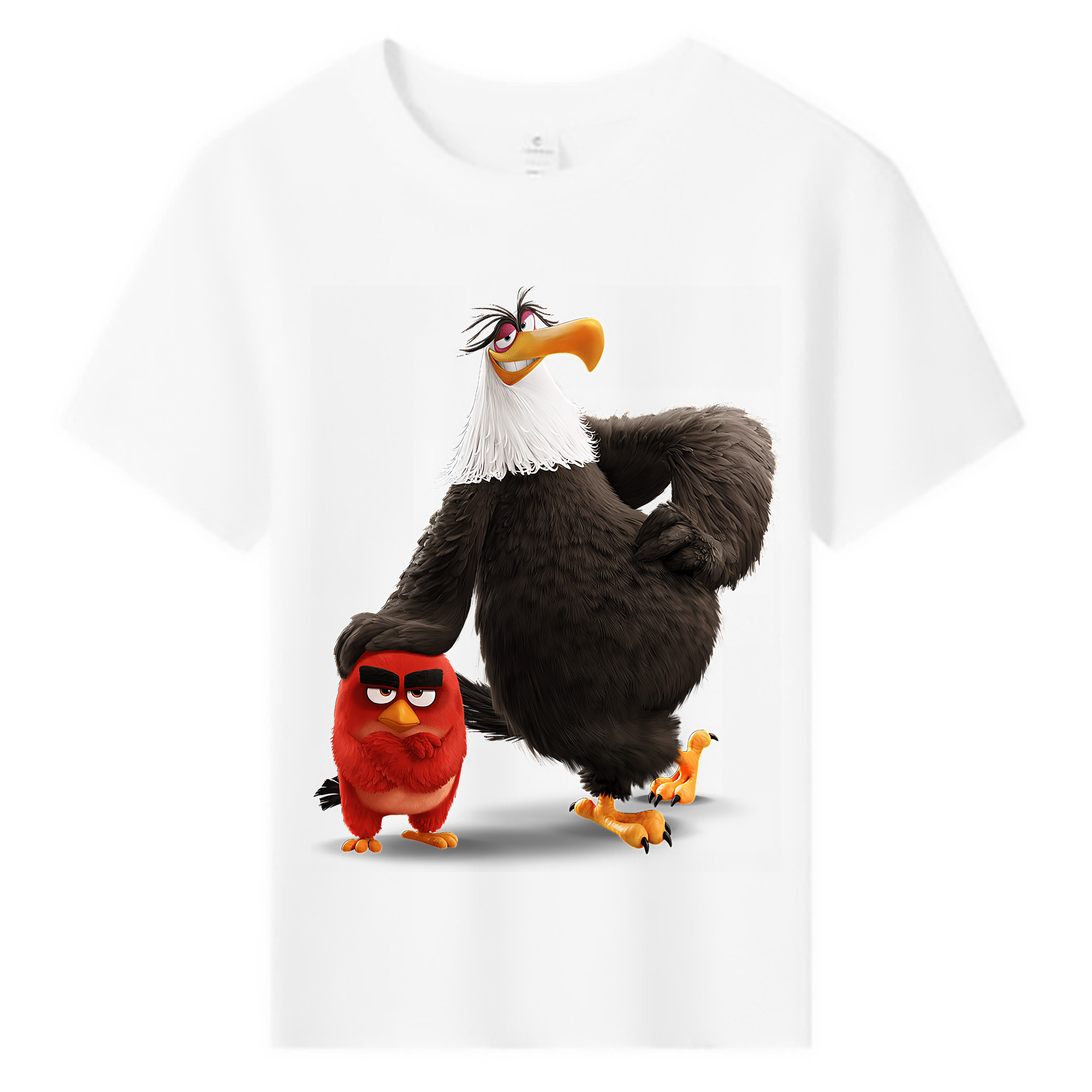 （画像用） Angry Birds アングリーバード 綿100％キッズTシャツ（フロントプリント）