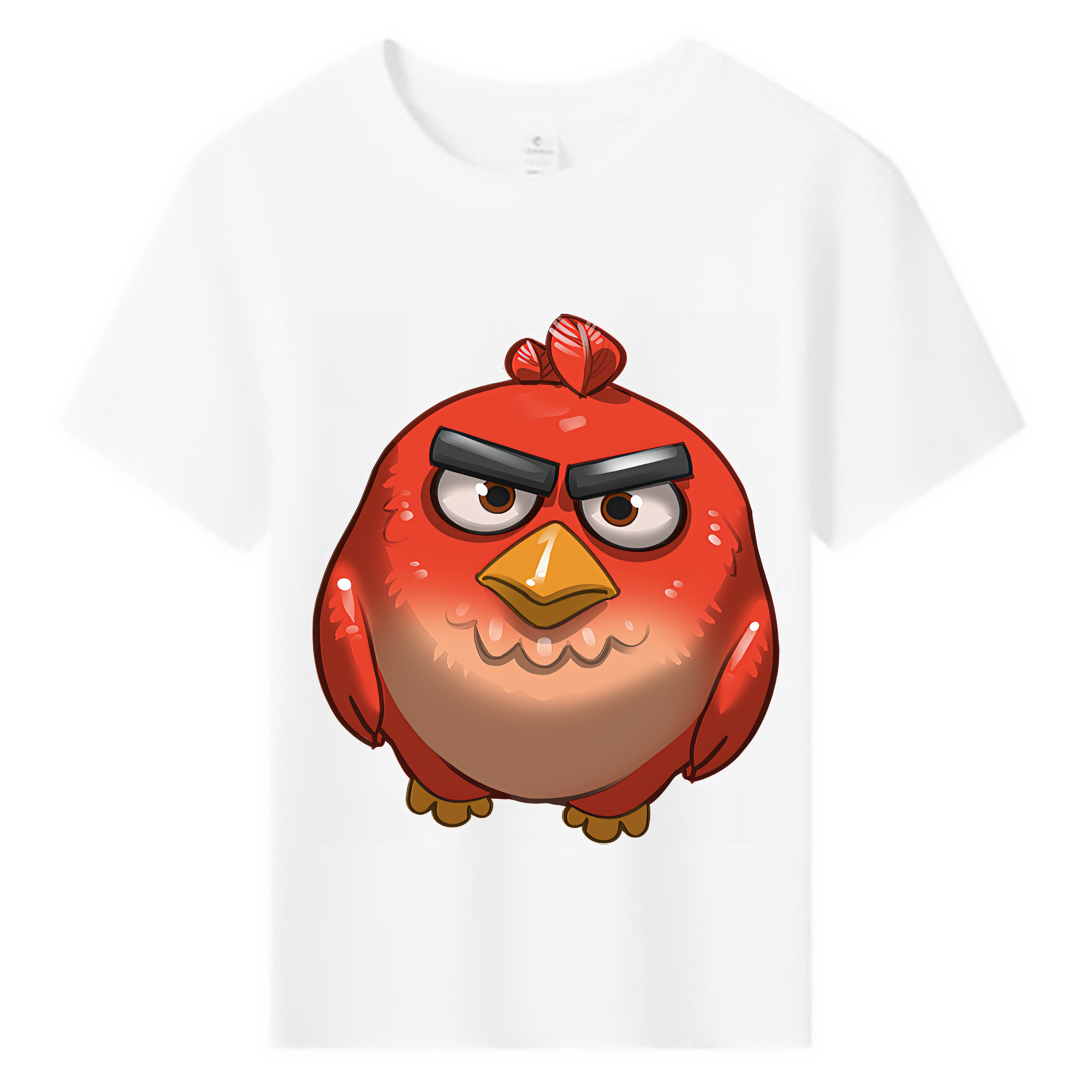 （画像用） Angry Birds アングリーバード 綿100％キッズTシャツ（フロントプリント）