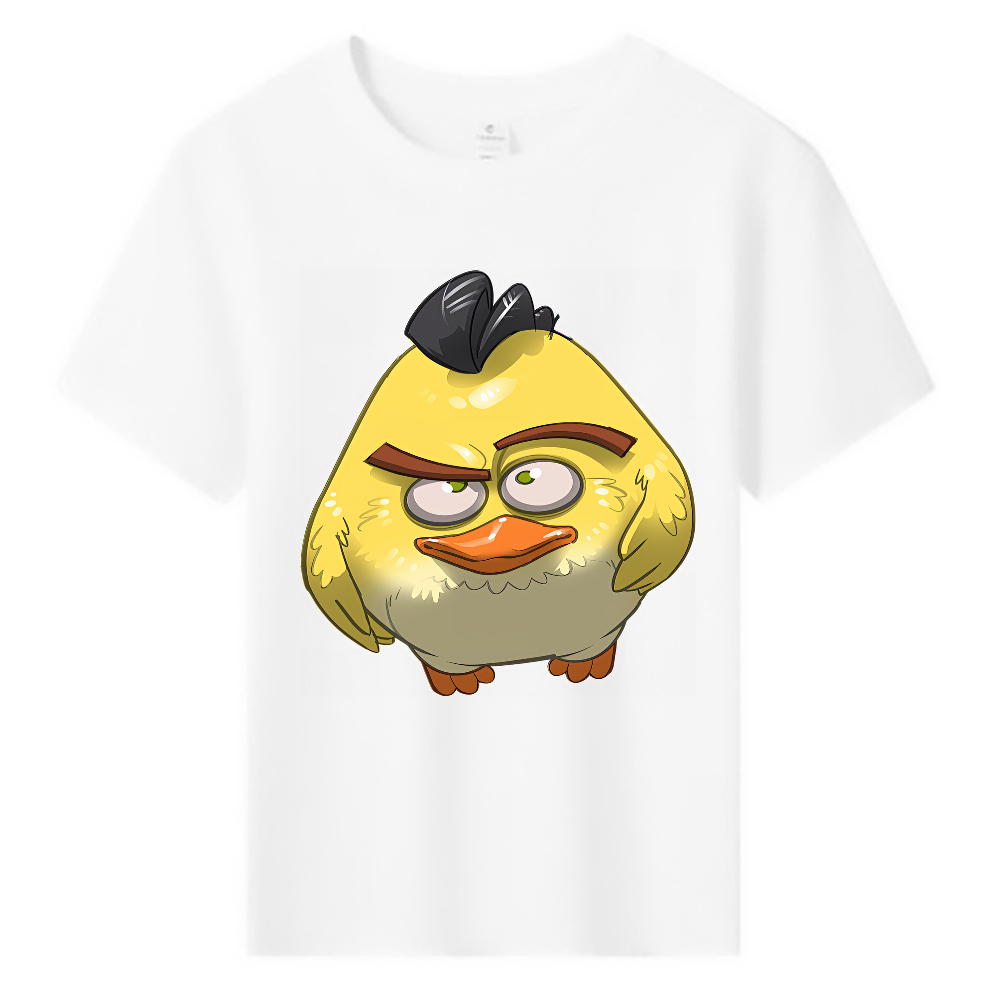 （画像用） Angry Birds アングリーバード 綿100％キッズTシャツ（フロントプリント）