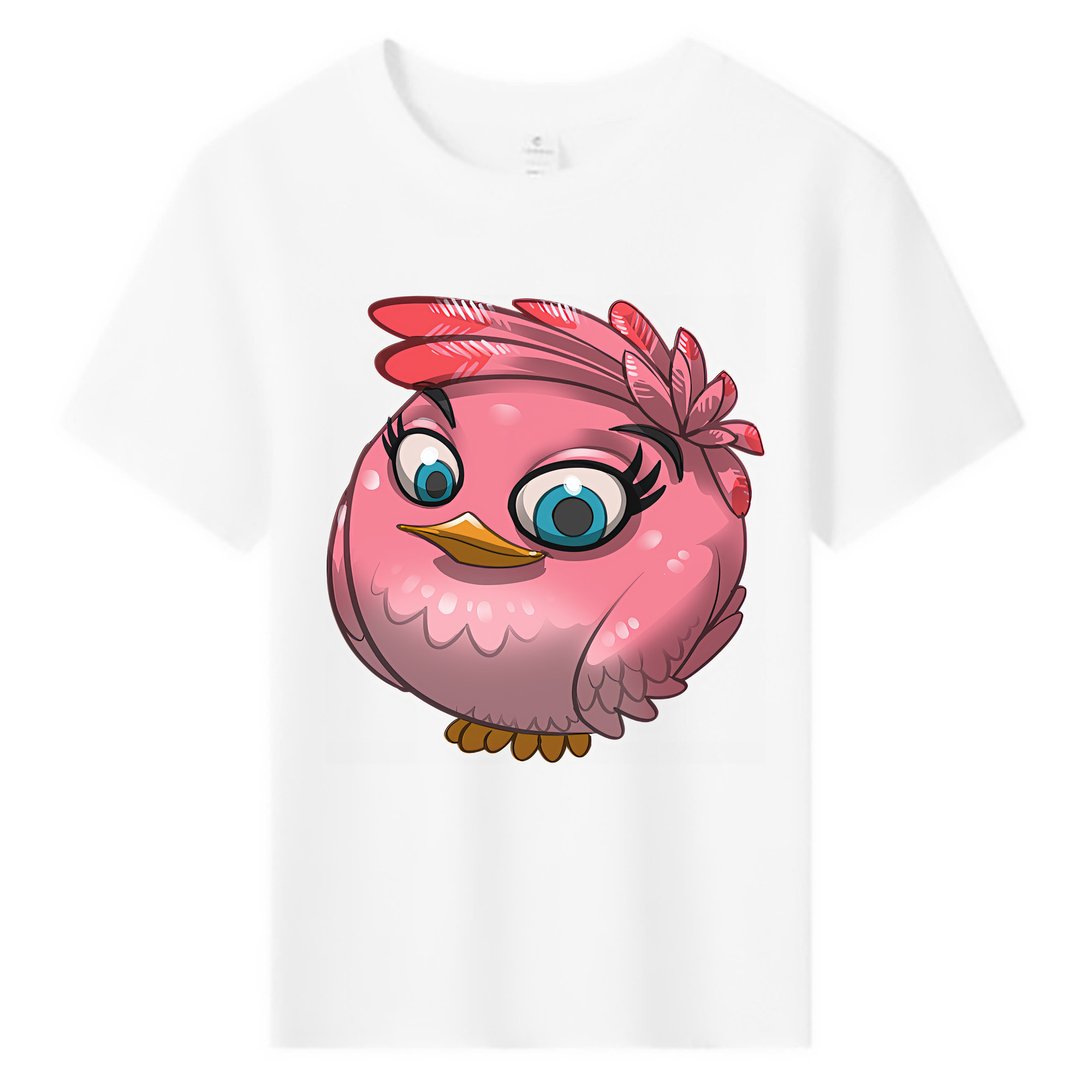 （画像用） Angry Birds アングリーバード 綿100％キッズTシャツ（フロントプリント）