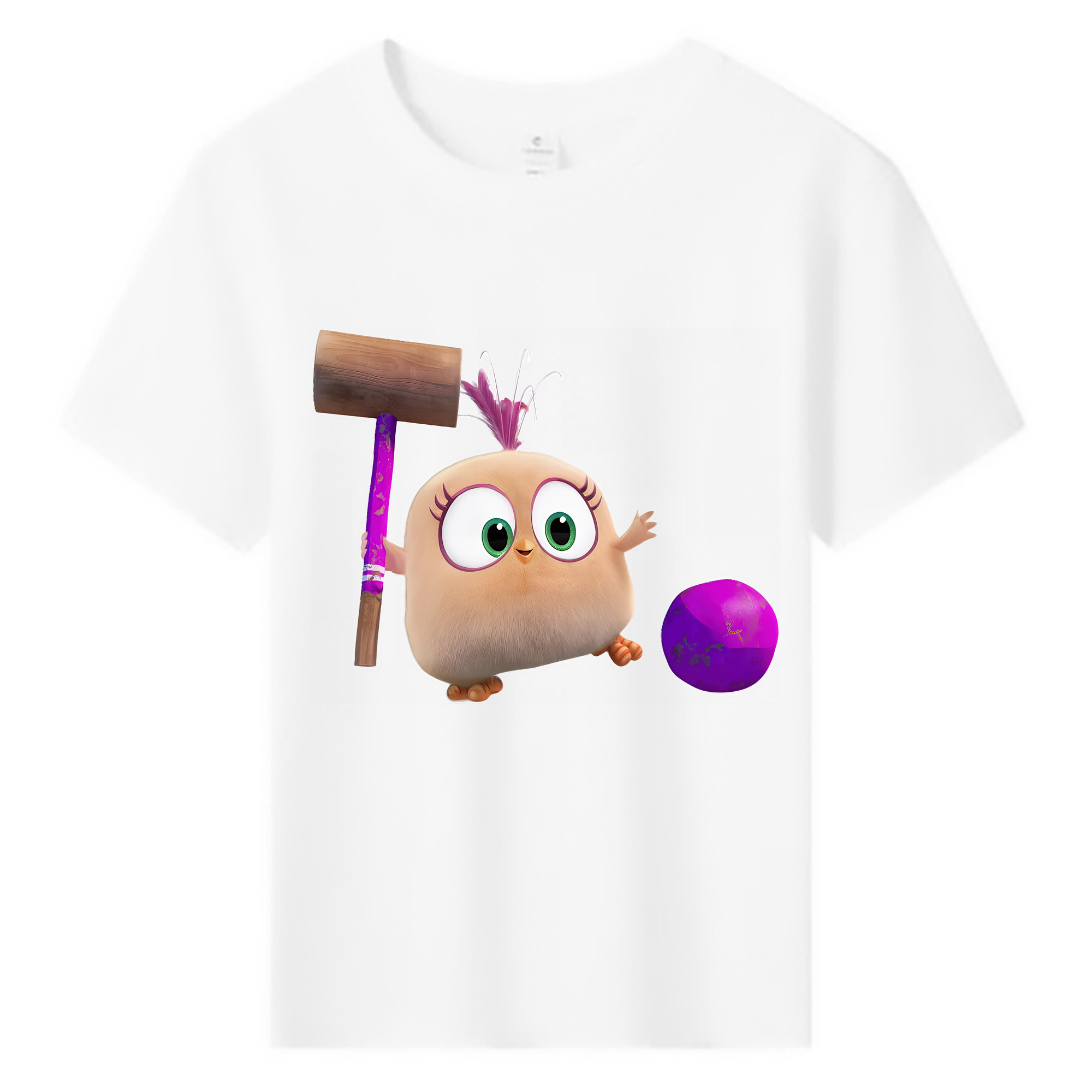 （画像用） Angry Birds アングリーバード 綿100％キッズTシャツ（フロントプリント）