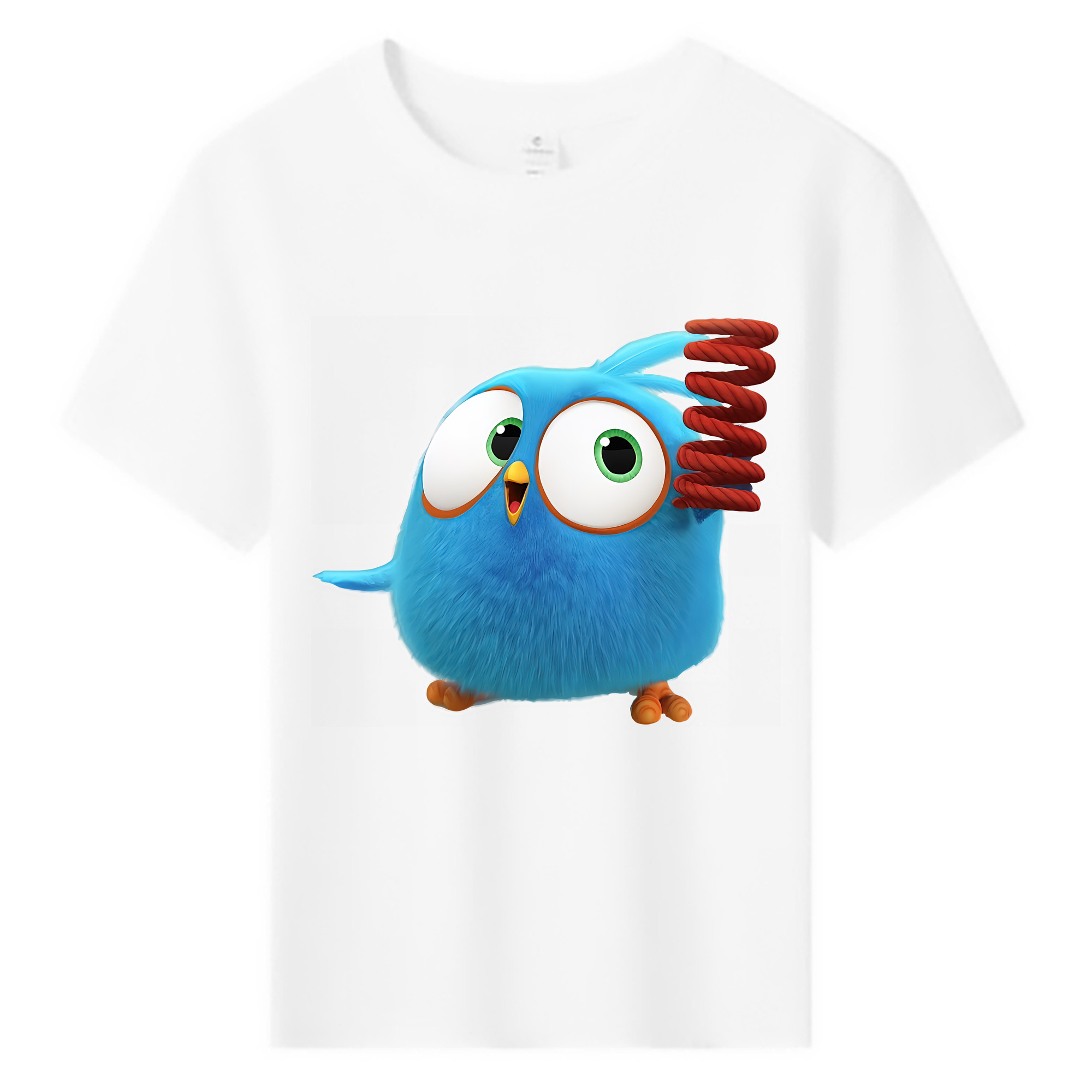 （画像用） Angry Birds アングリーバード 綿100％キッズTシャツ（フロントプリント）