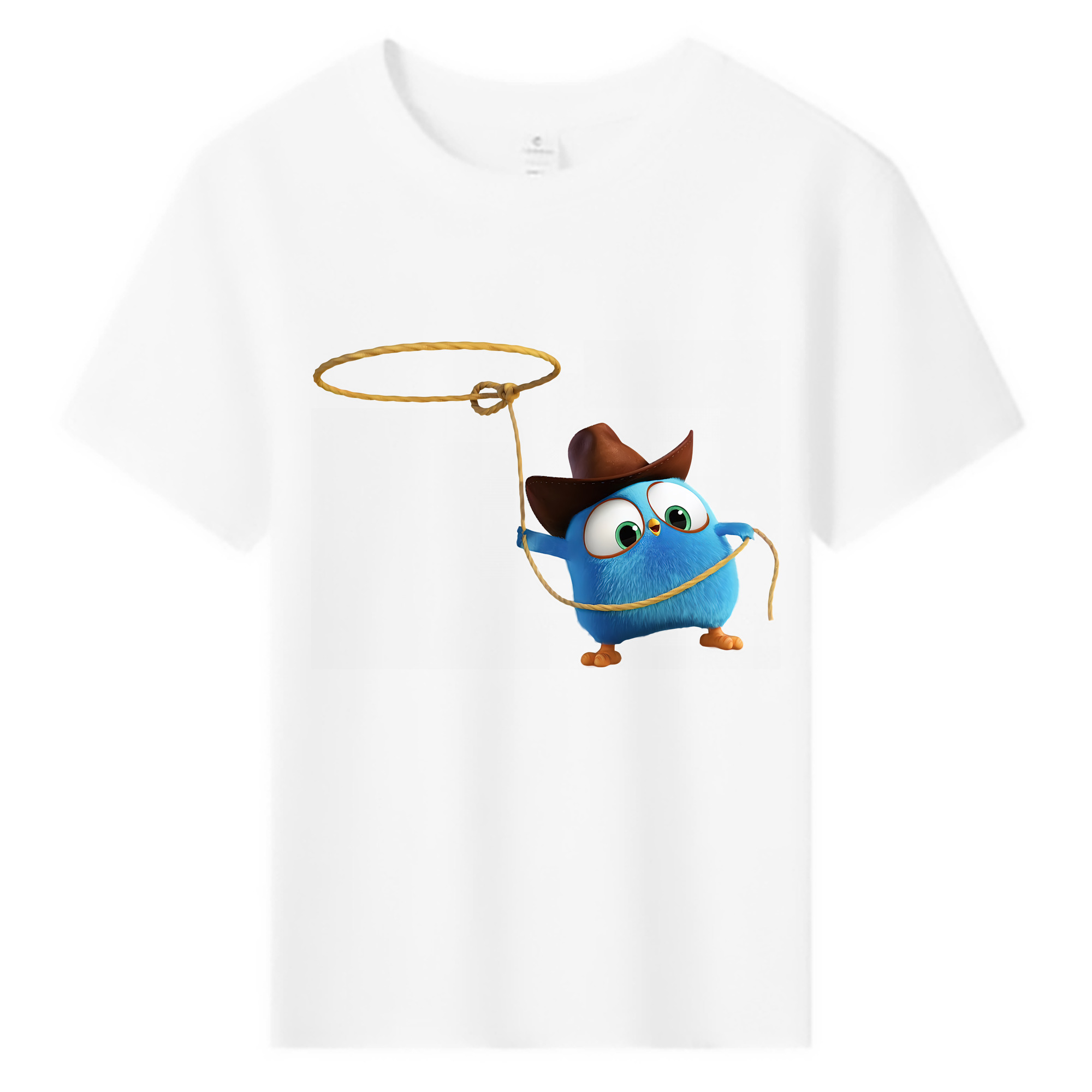 （画像用） Angry Birds アングリーバード 綿100％キッズTシャツ（フロントプリント）