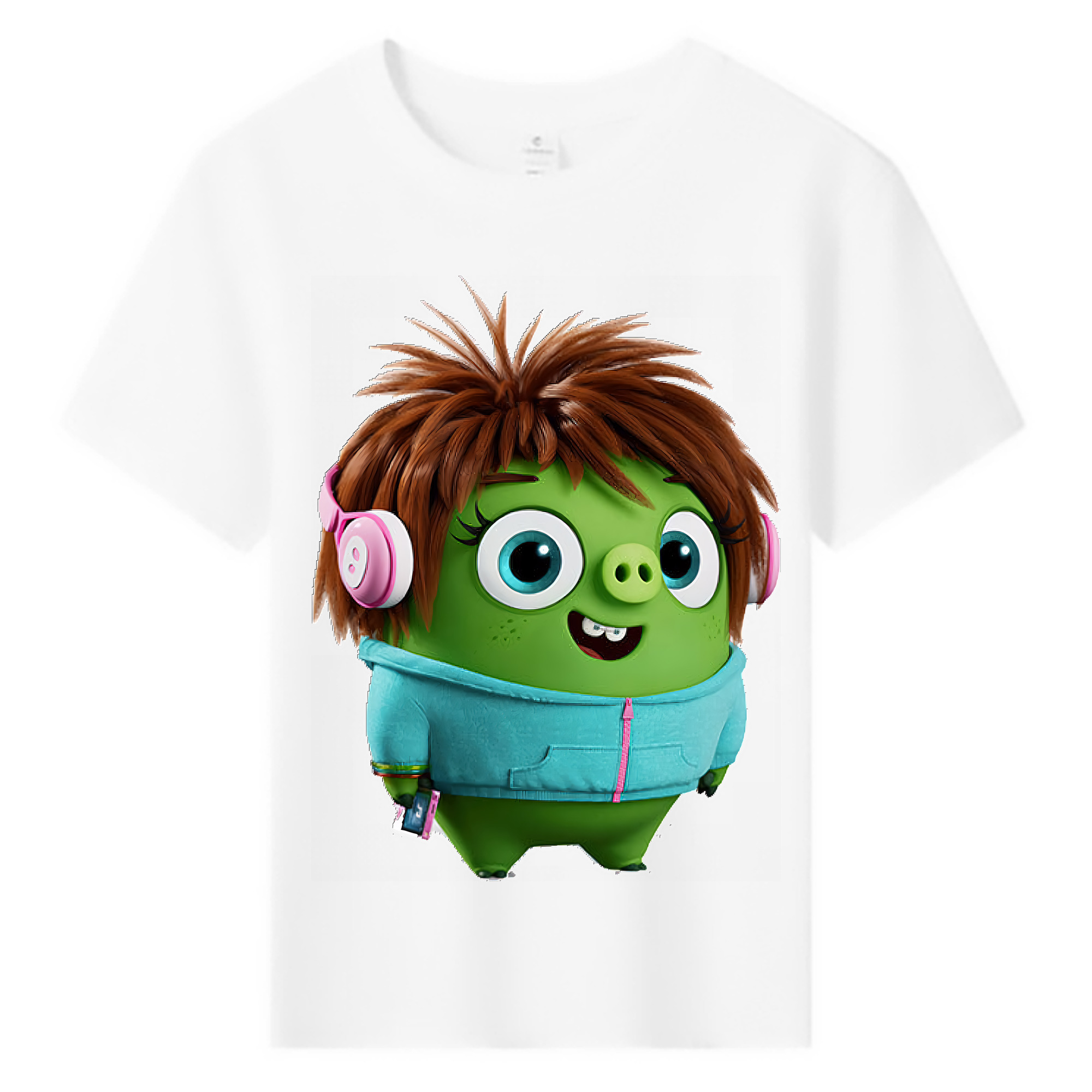 （画像用） Angry Birds アングリーバード 綿100％キッズTシャツ（フロントプリント）