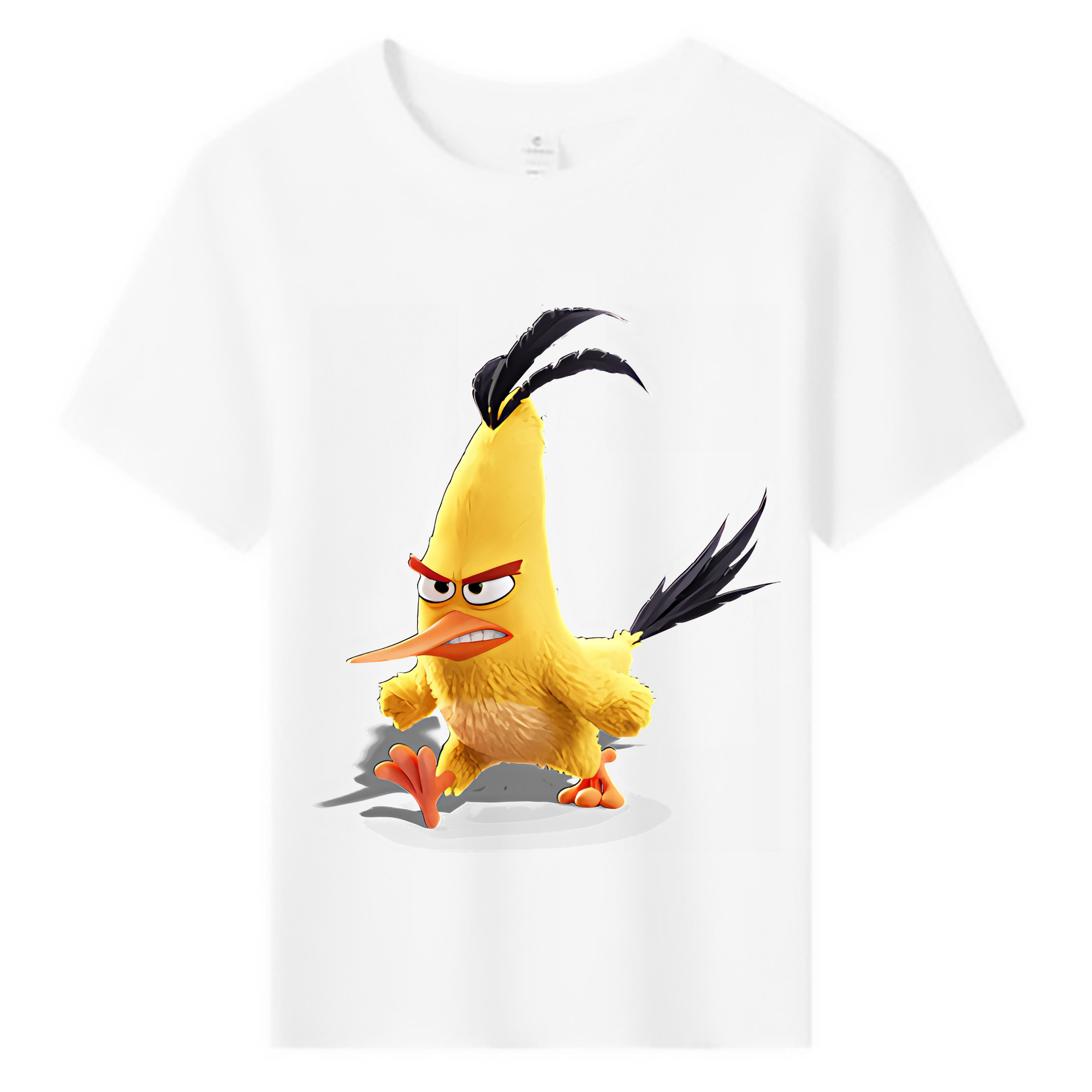 （画像用） Angry Birds アングリーバード 綿100％キッズTシャツ（フロントプリント）
