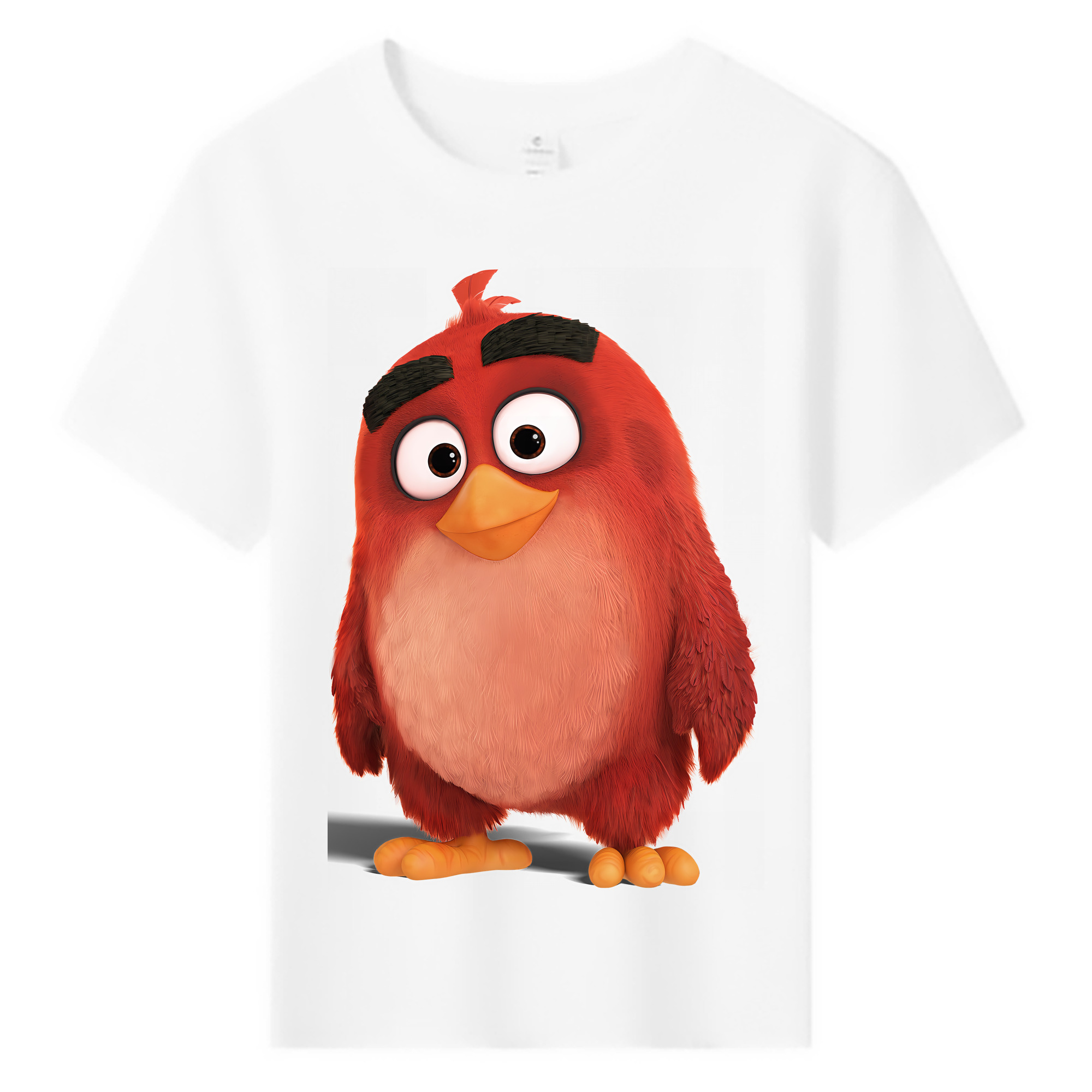 （画像用） Angry Birds アングリーバード 綿100％キッズTシャツ（フロントプリント）