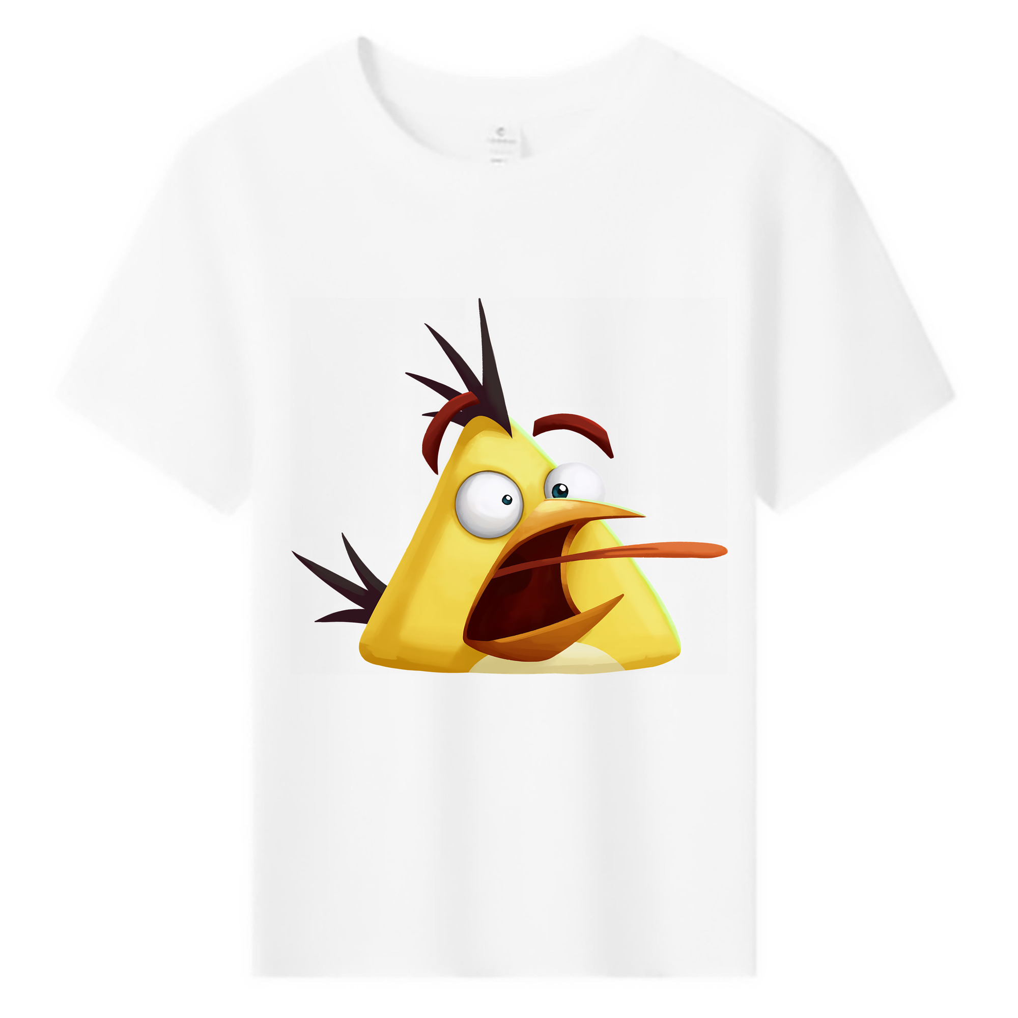 （画像用） Angry Birds アングリーバード 綿100％キッズTシャツ（フロントプリント）