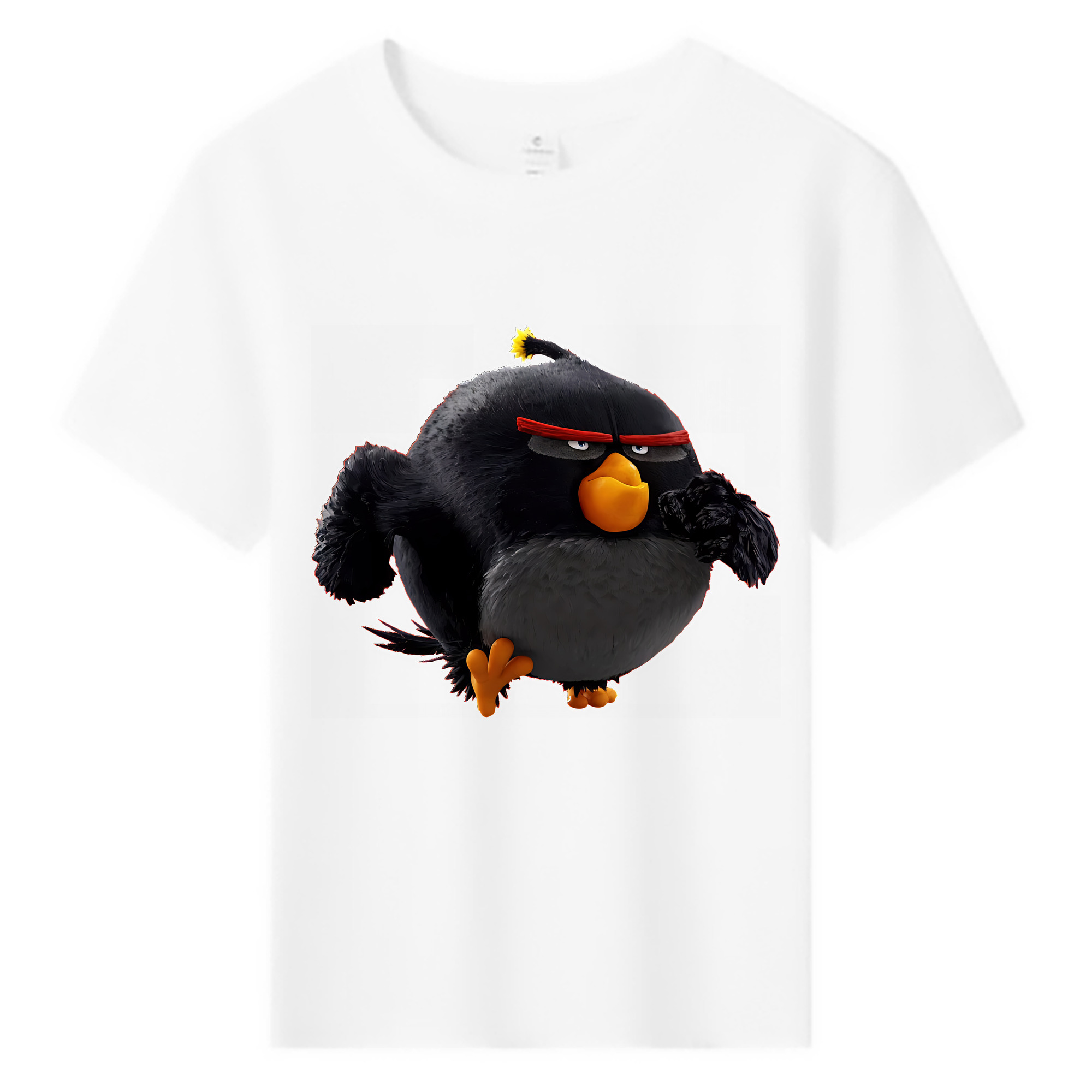 （画像用） Angry Birds アングリーバード 綿100％キッズTシャツ（フロントプリント）