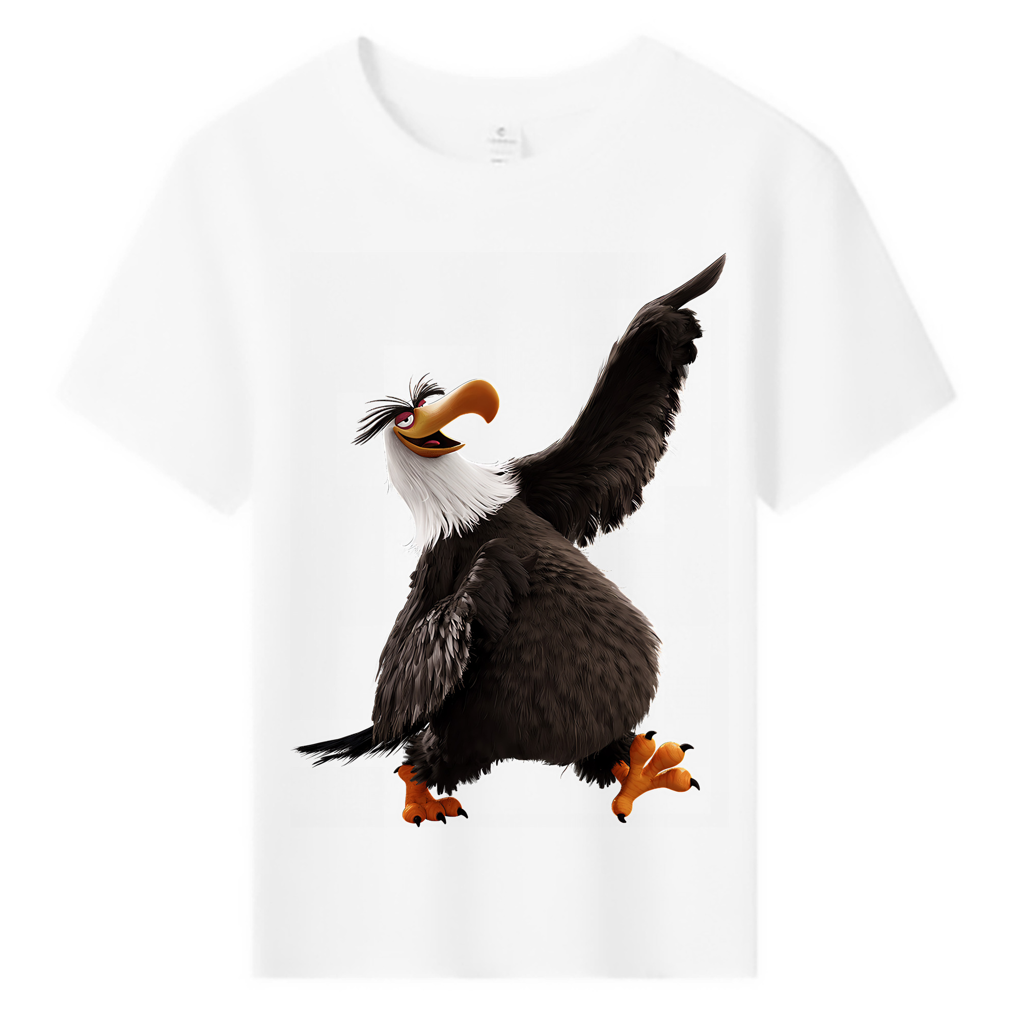 （画像用） Angry Birds アングリーバード 綿100％キッズTシャツ（フロントプリント）