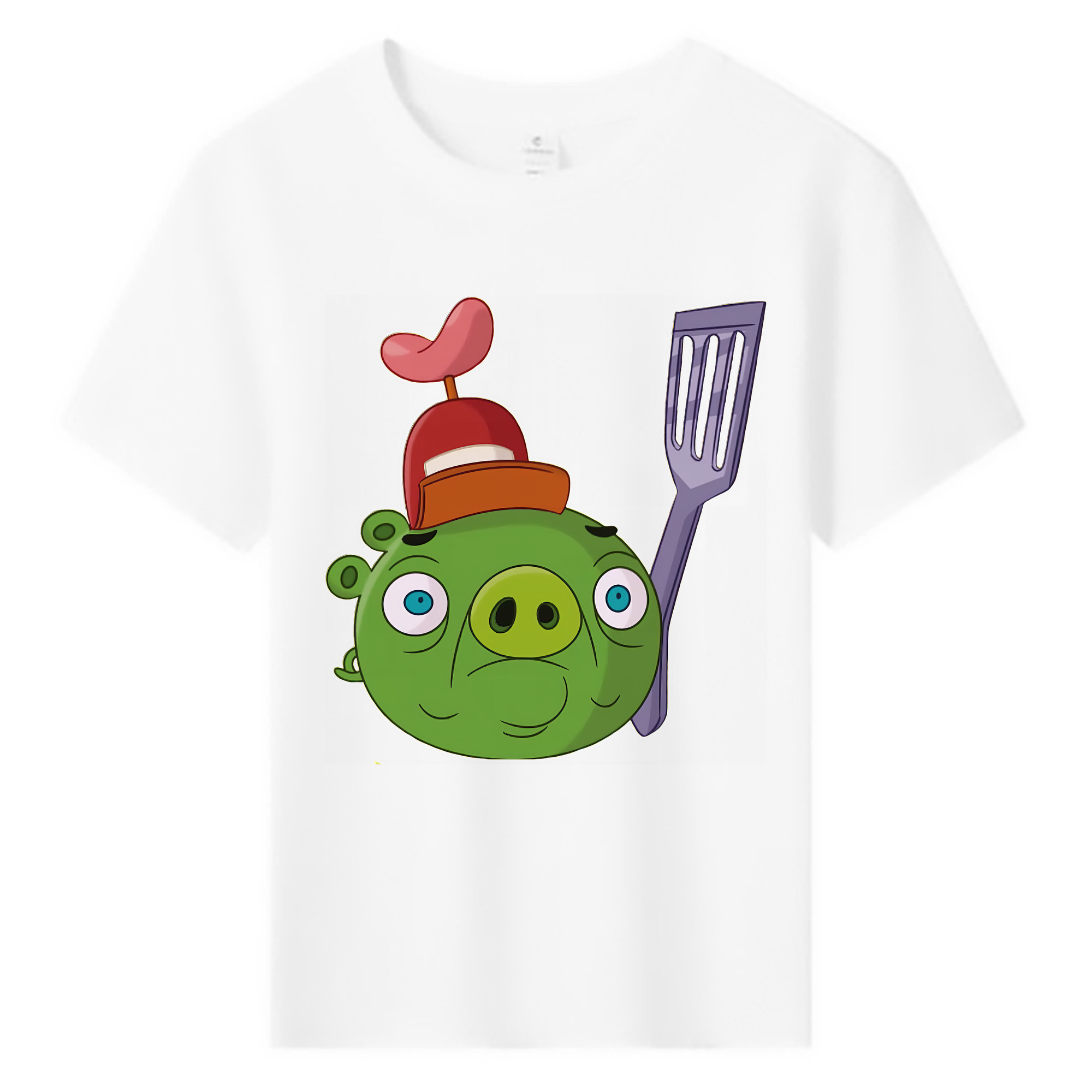 （画像用） Angry Birds アングリーバード 綿100％キッズTシャツ（フロントプリント）