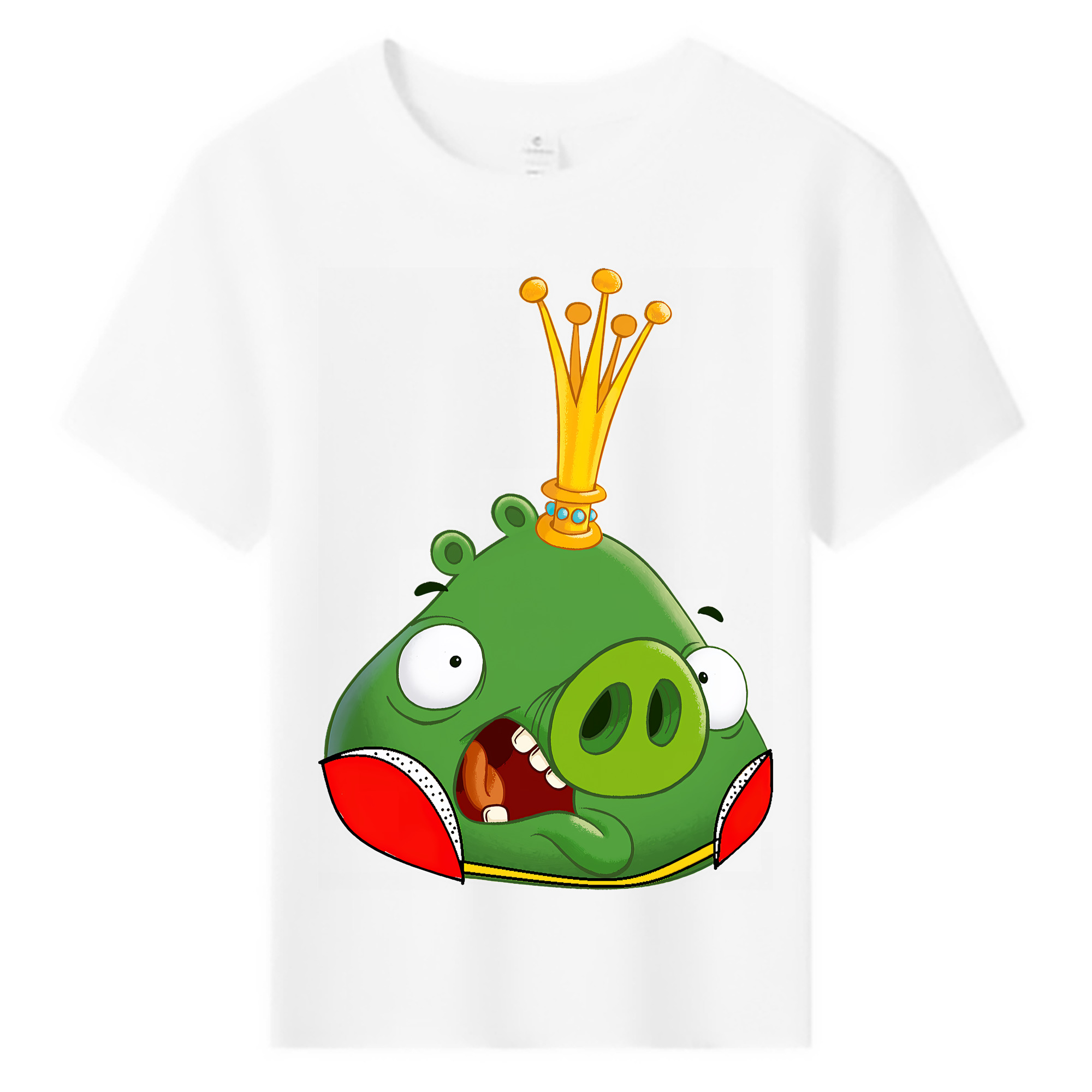 （画像用） Angry Birds アングリーバード 綿100％キッズTシャツ（フロントプリント）