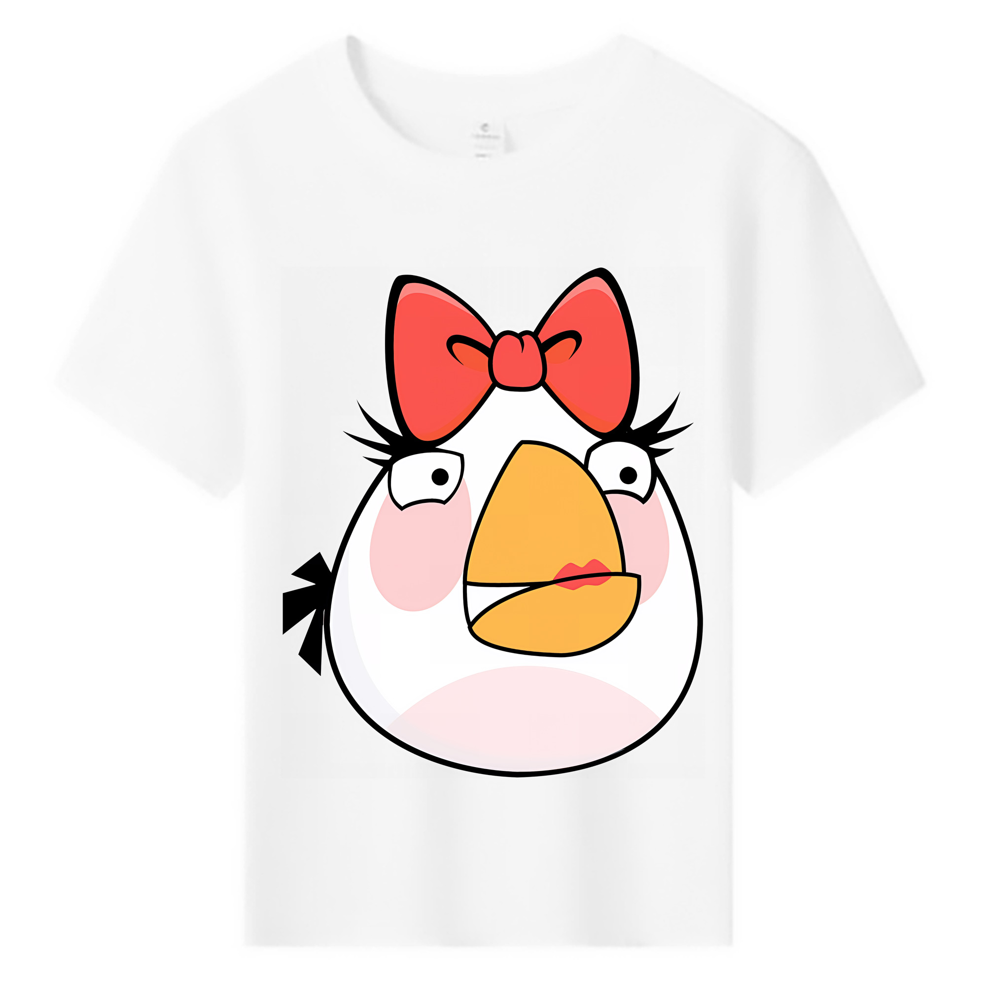 （画像用） Angry Birds アングリーバード 綿100％キッズTシャツ（フロントプリント）