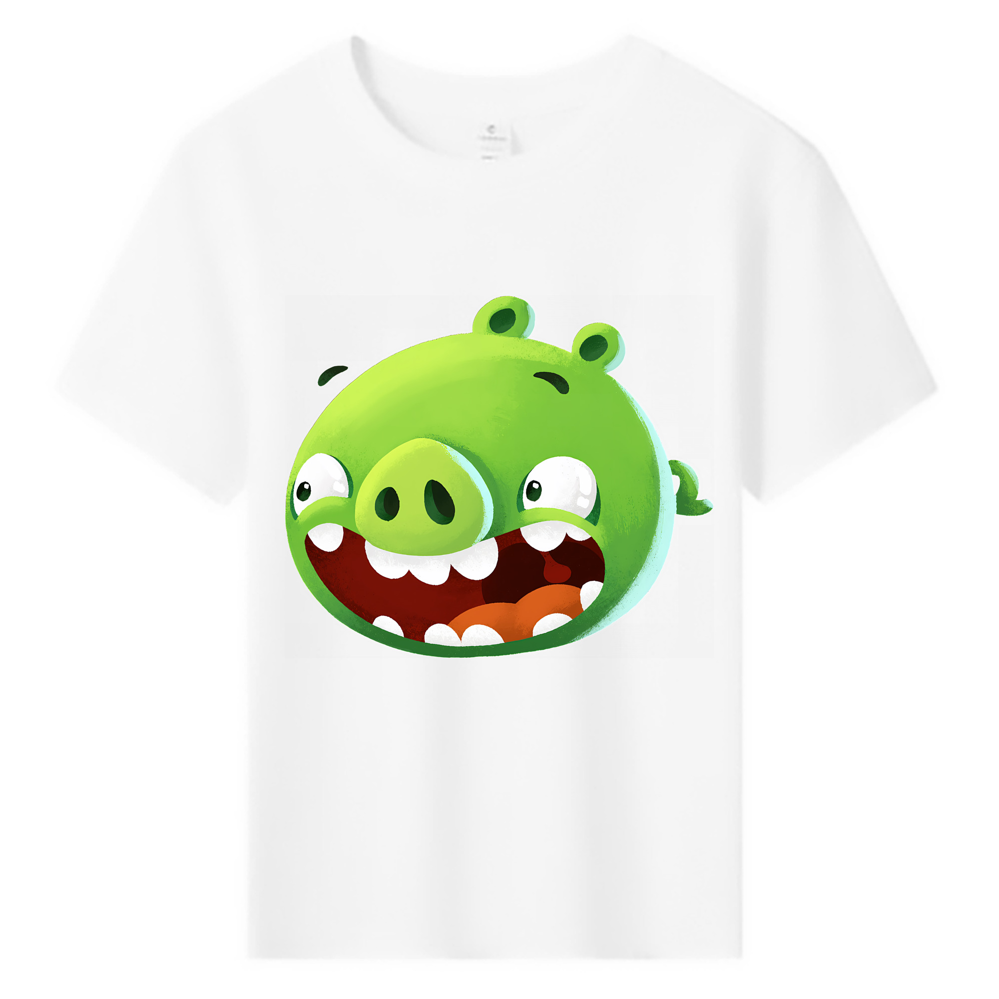 （画像用） Angry Birds アングリーバード 綿100％キッズTシャツ（フロントプリント）