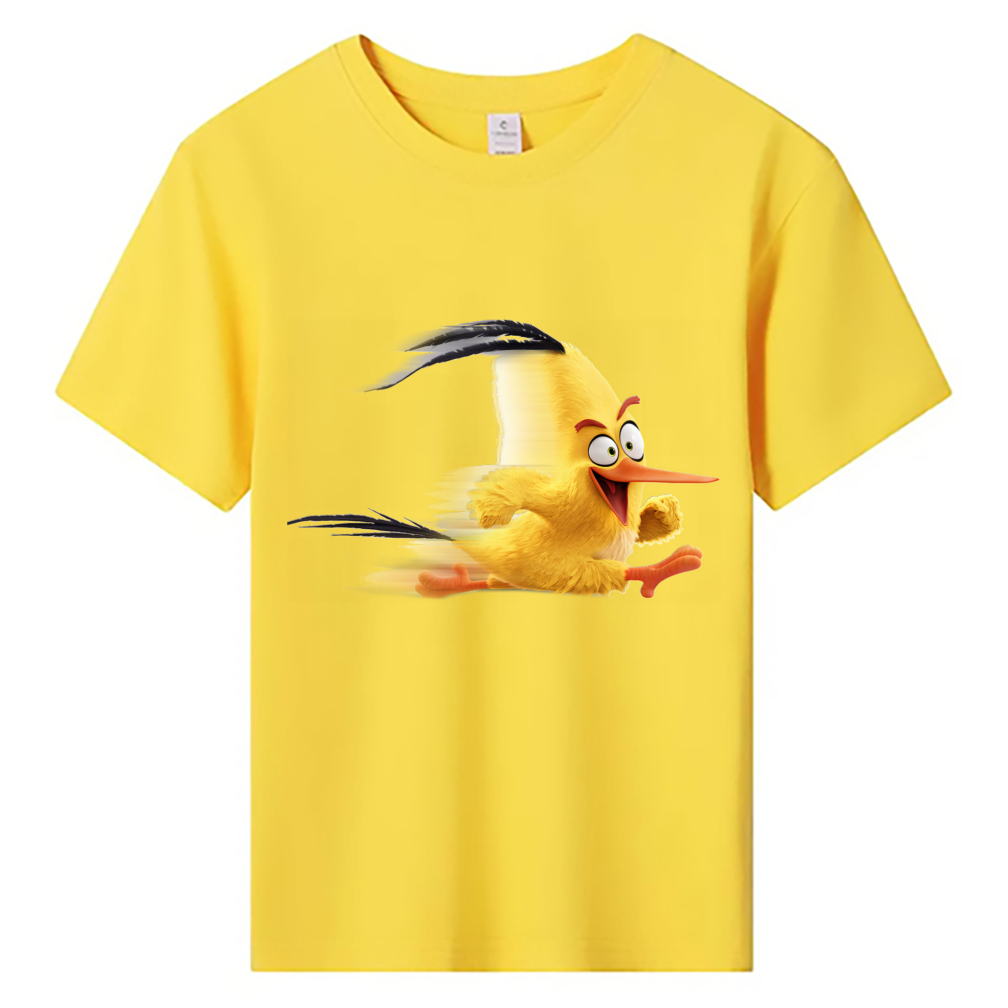 （画像用） Angry Birds アングリーバード 綿100％キッズTシャツ（フロントプリント）
